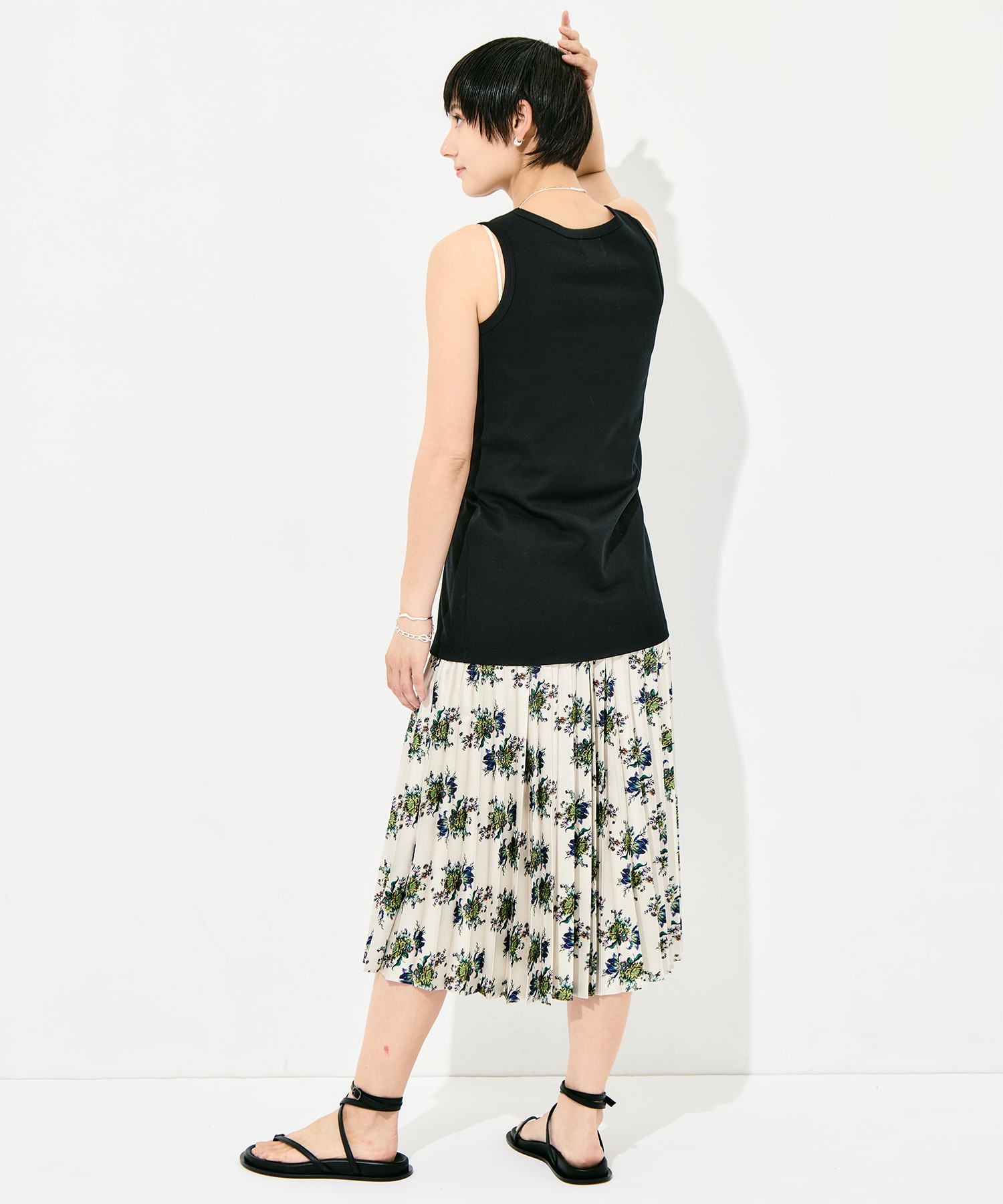flower pleats SK FUMIE=TANAKA