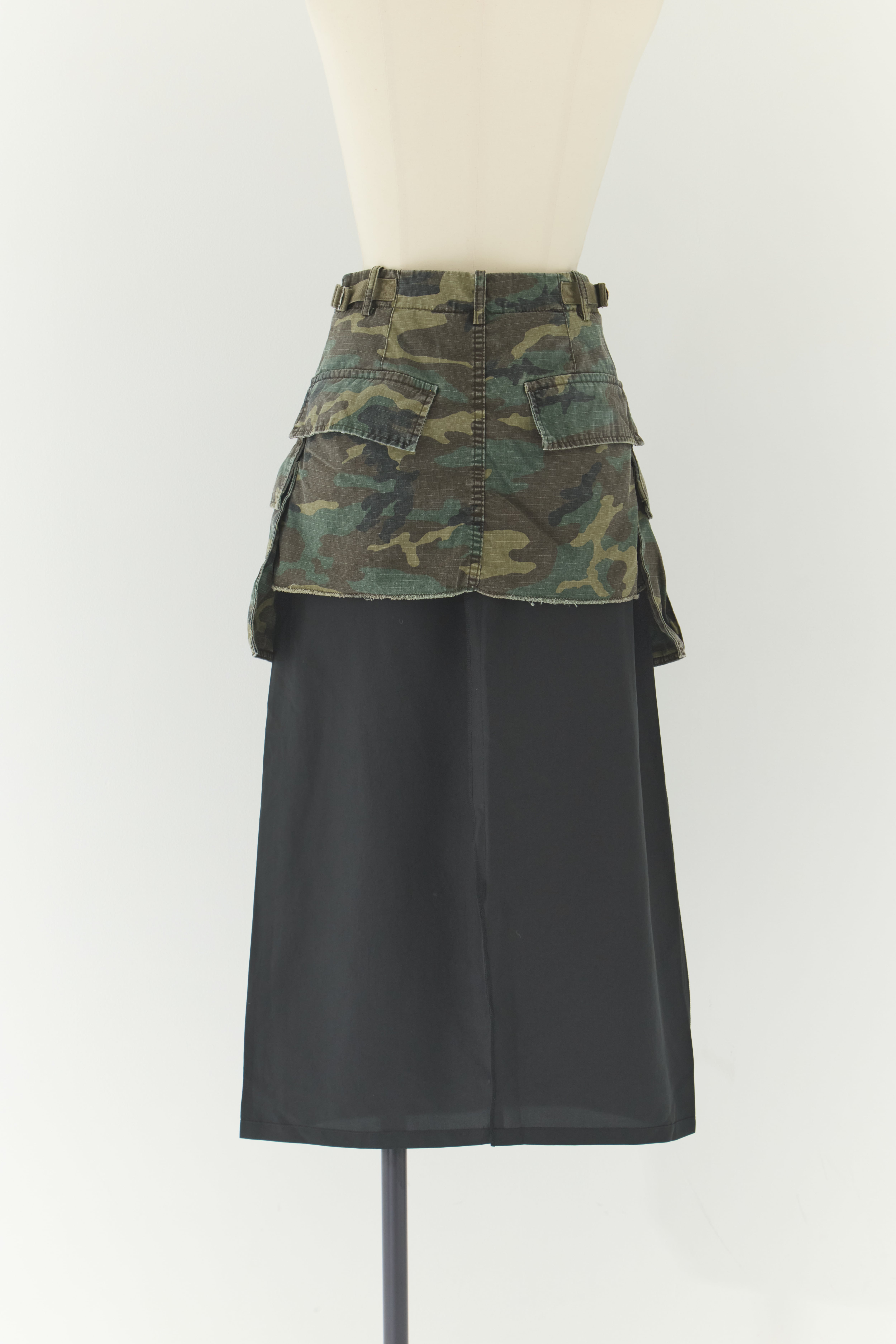 Cargo Layered Skirt INSCRIRE