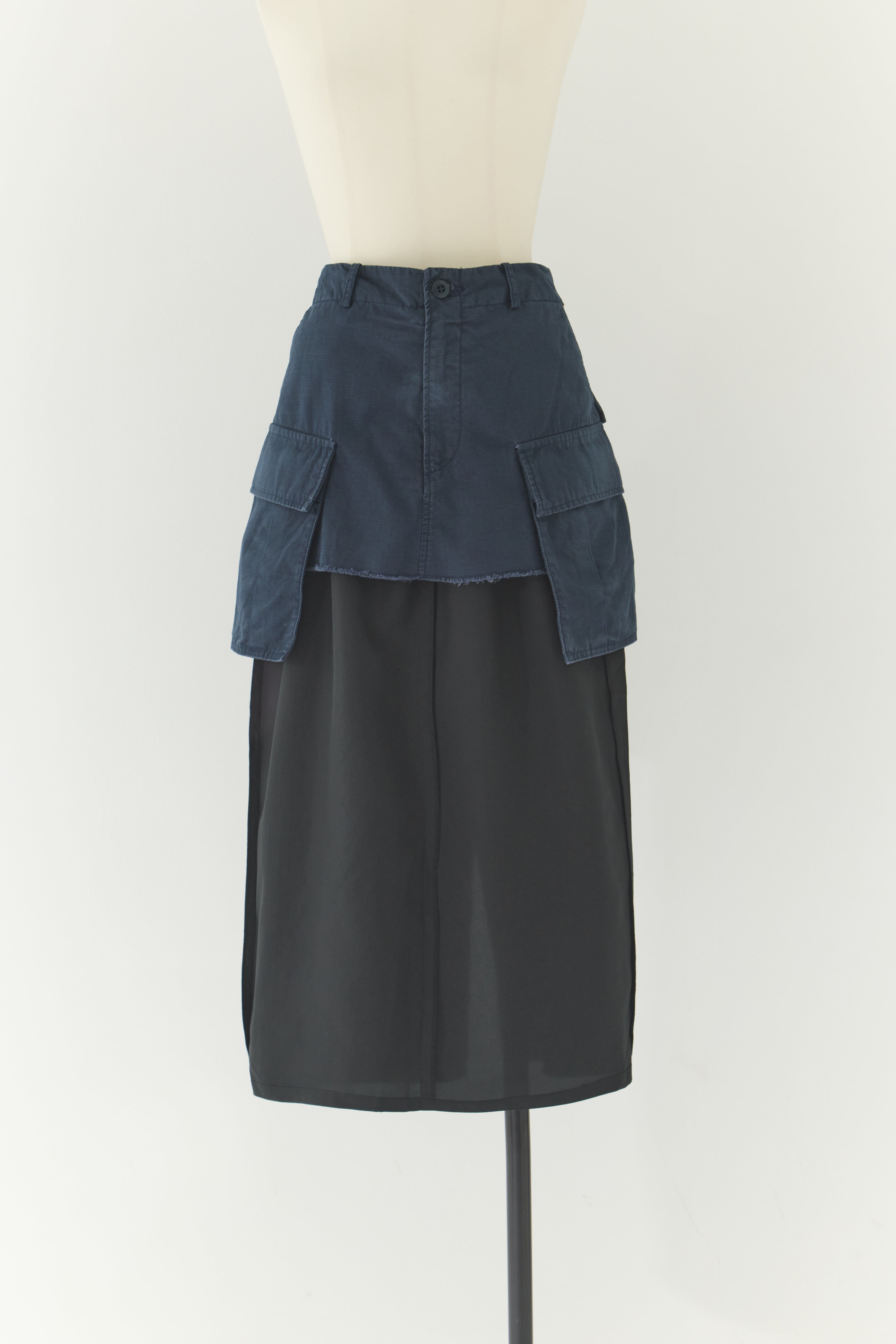 Cargo Layered Skirt INSCRIRE