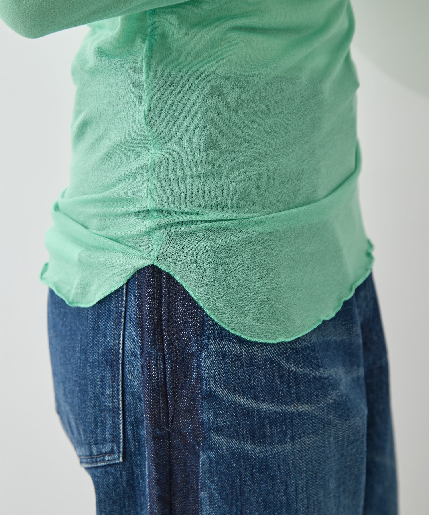 COTTON GEORGETTE B/N PO TOURNON.