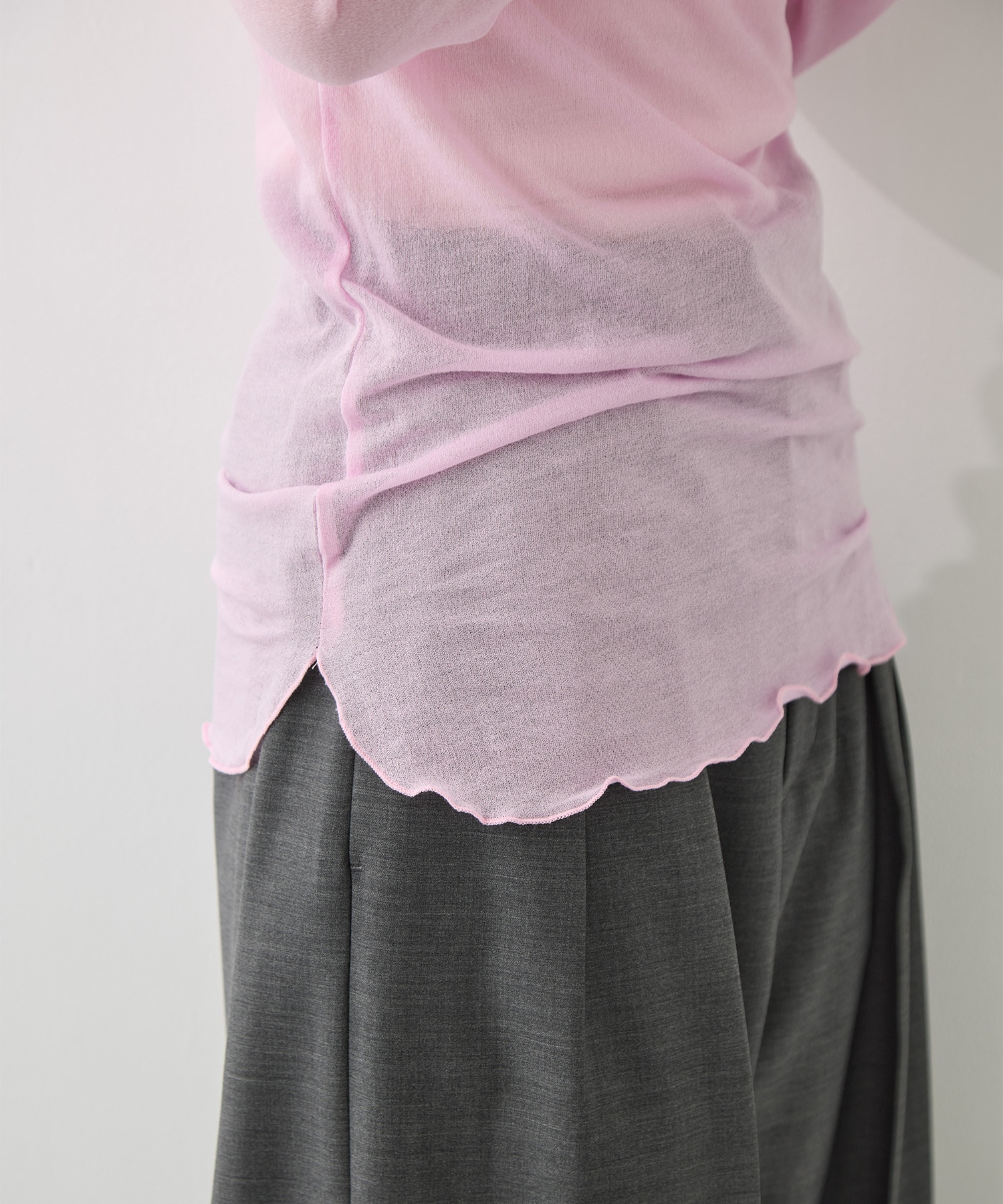 COTTON GEORGETTE B/N PO TOURNON.