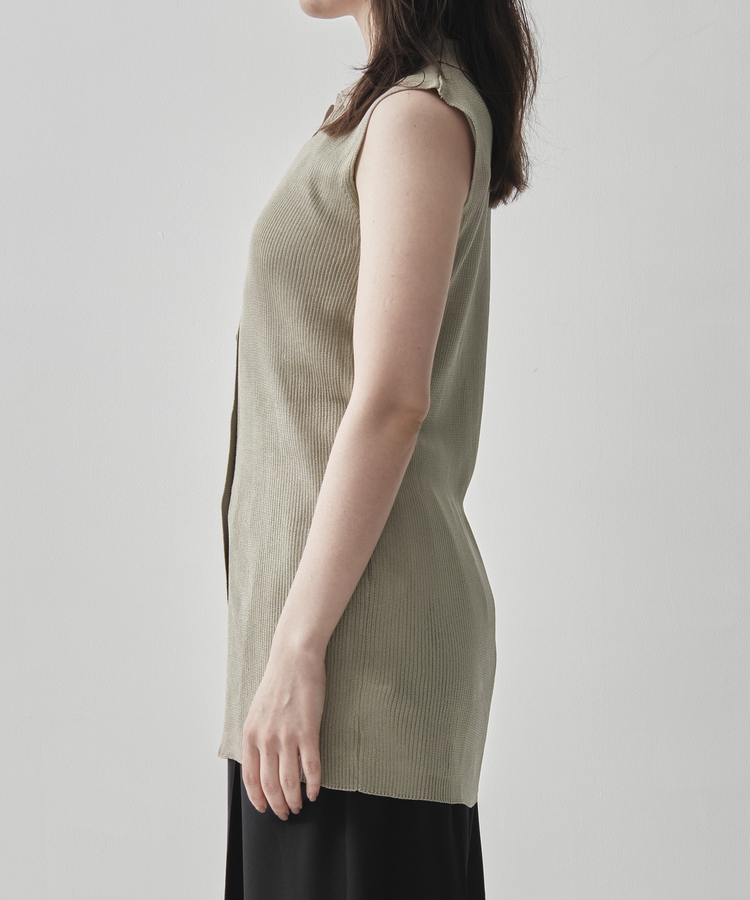 2-PIECE RIBBED CARDIGAN TAN
