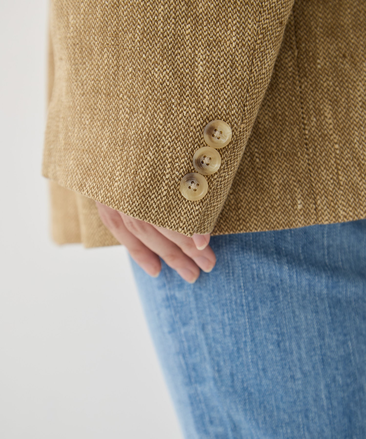 Boyfriend Linen Jacket TODAYFUL