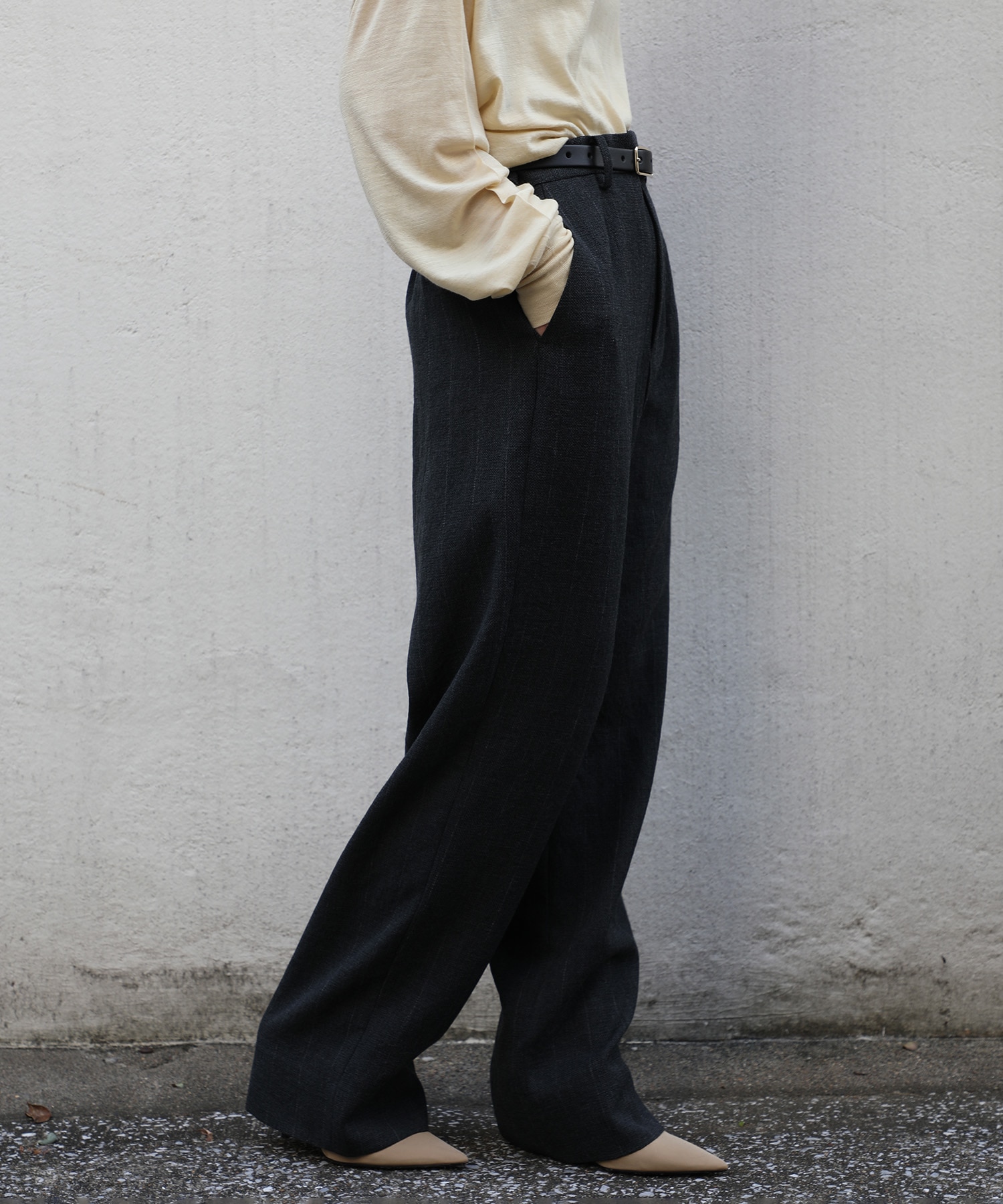 PINSTRIPE TROUSERS TOURNON.