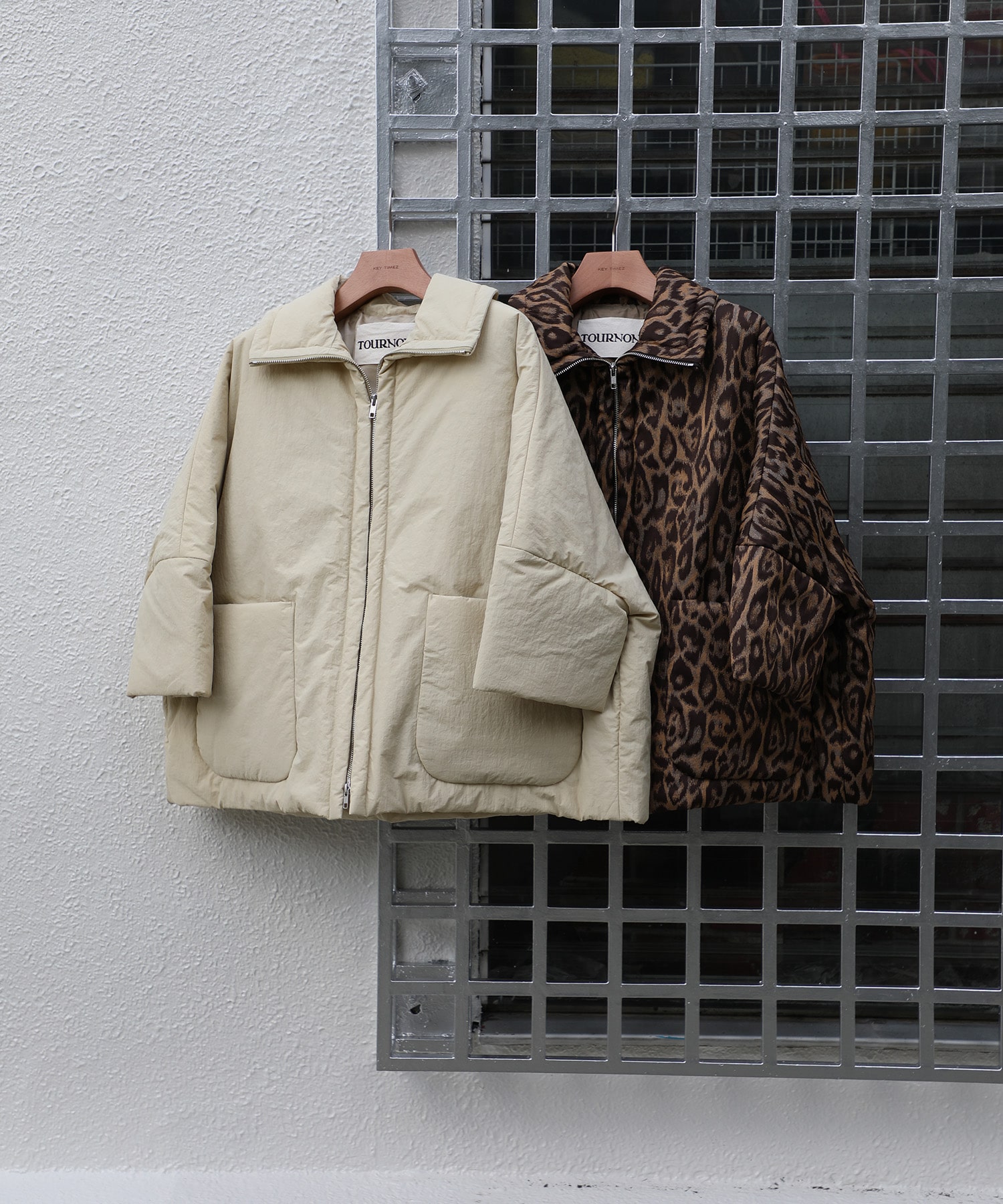 JACQUARD LEOPARD BATTING CT TOURNON.