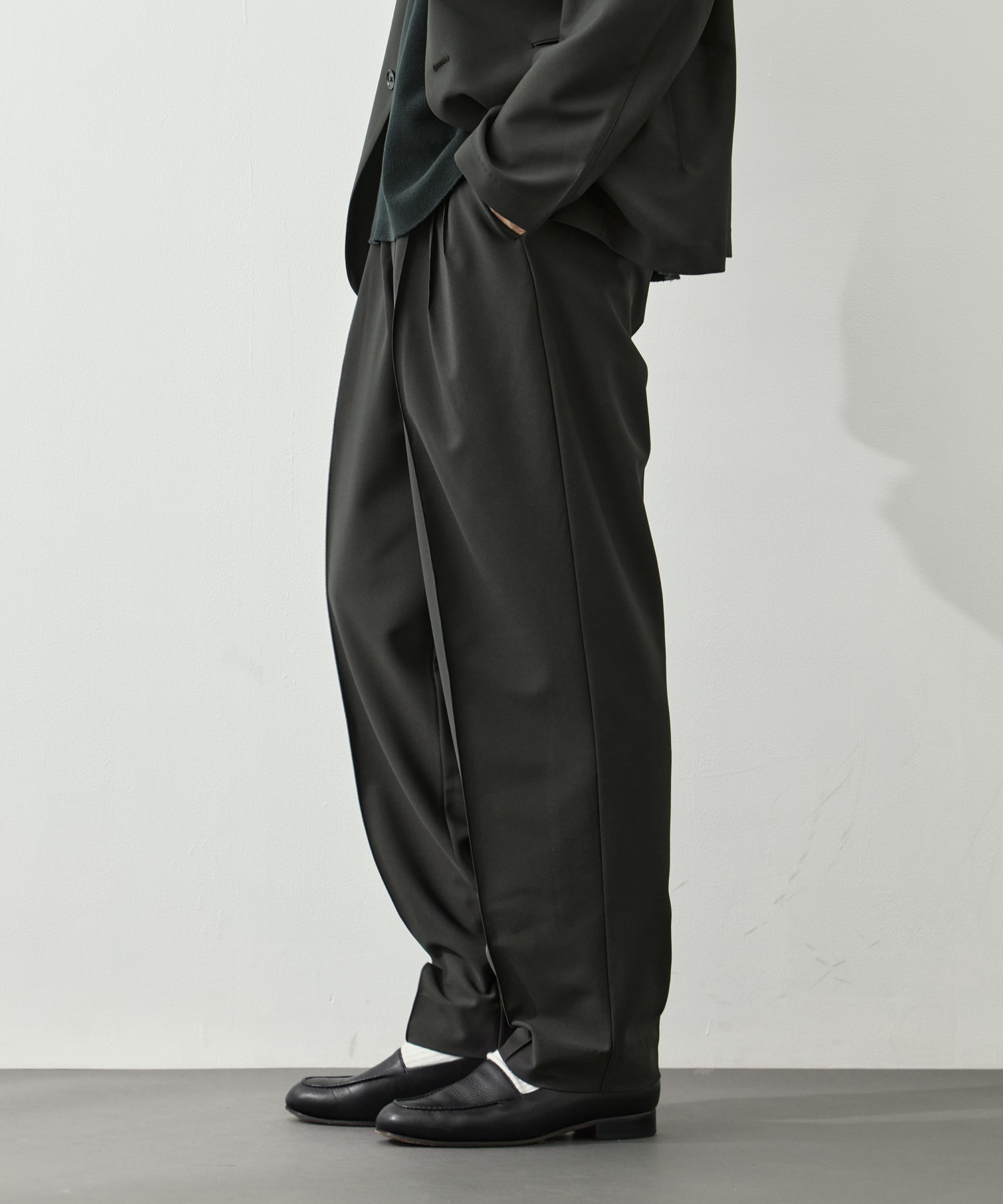 3-Tuck Drawstring Easy Pants GOOD PEOPLE GOOD STITCHING GOOD PRODUCT