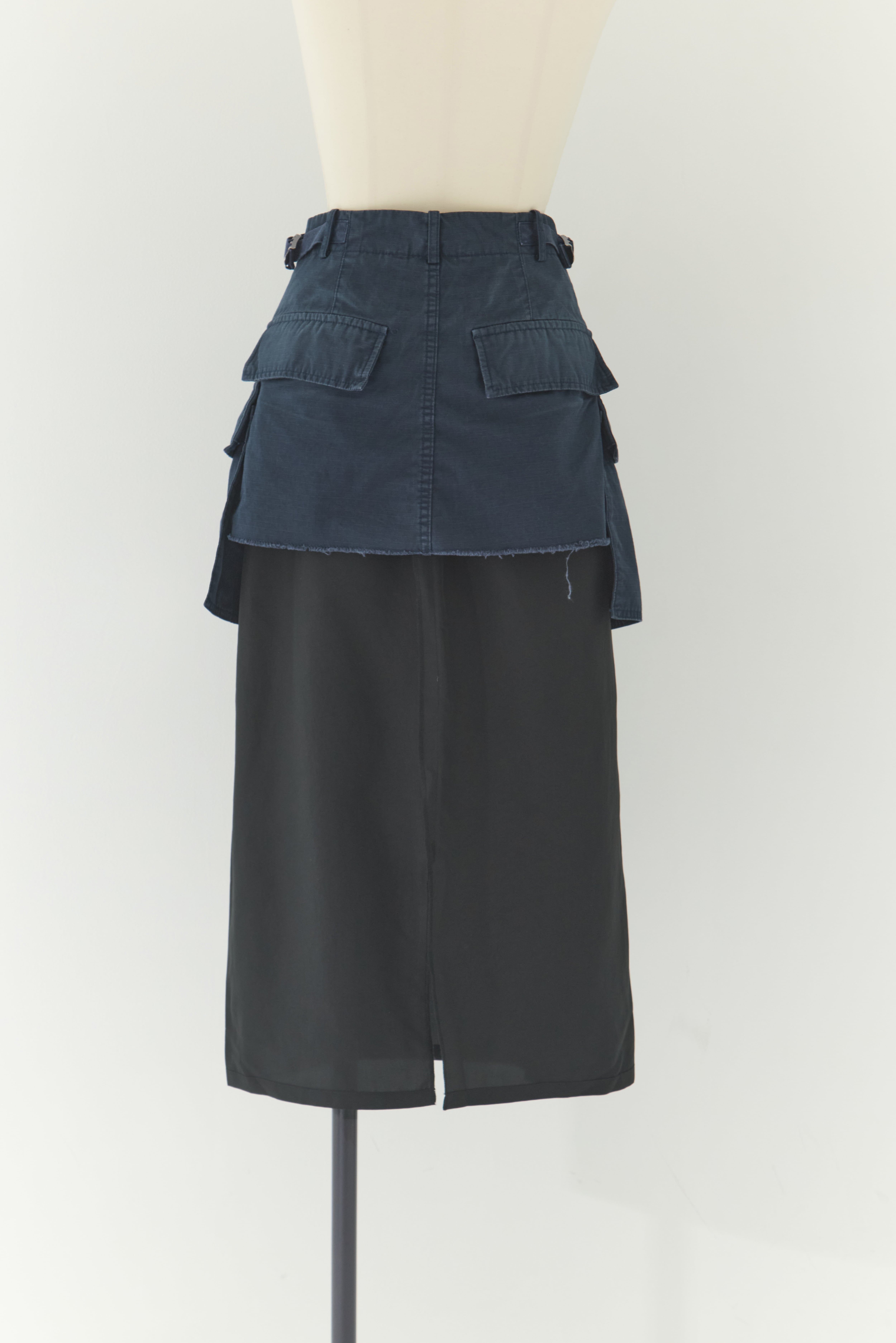 Cargo Layered Skirt INSCRIRE