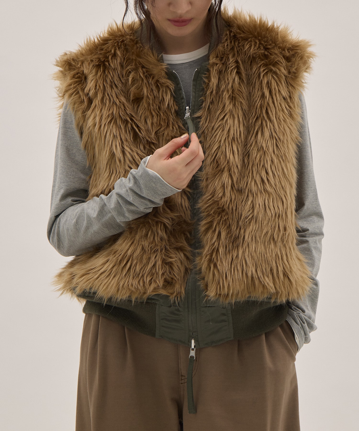 MA-1 reversible×eco fur 08sircus