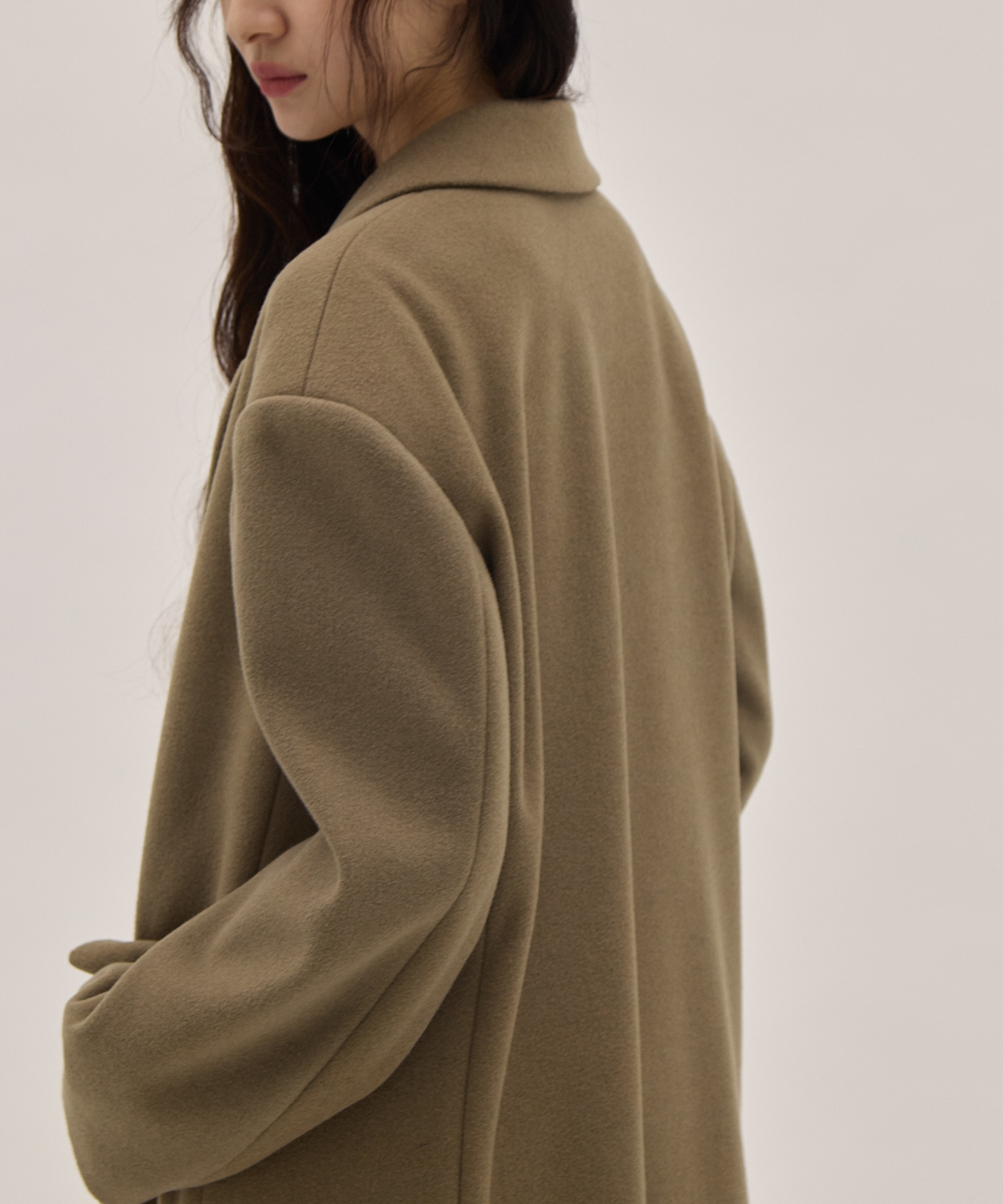 Needle rever stretch Jacket Coat PHEENY