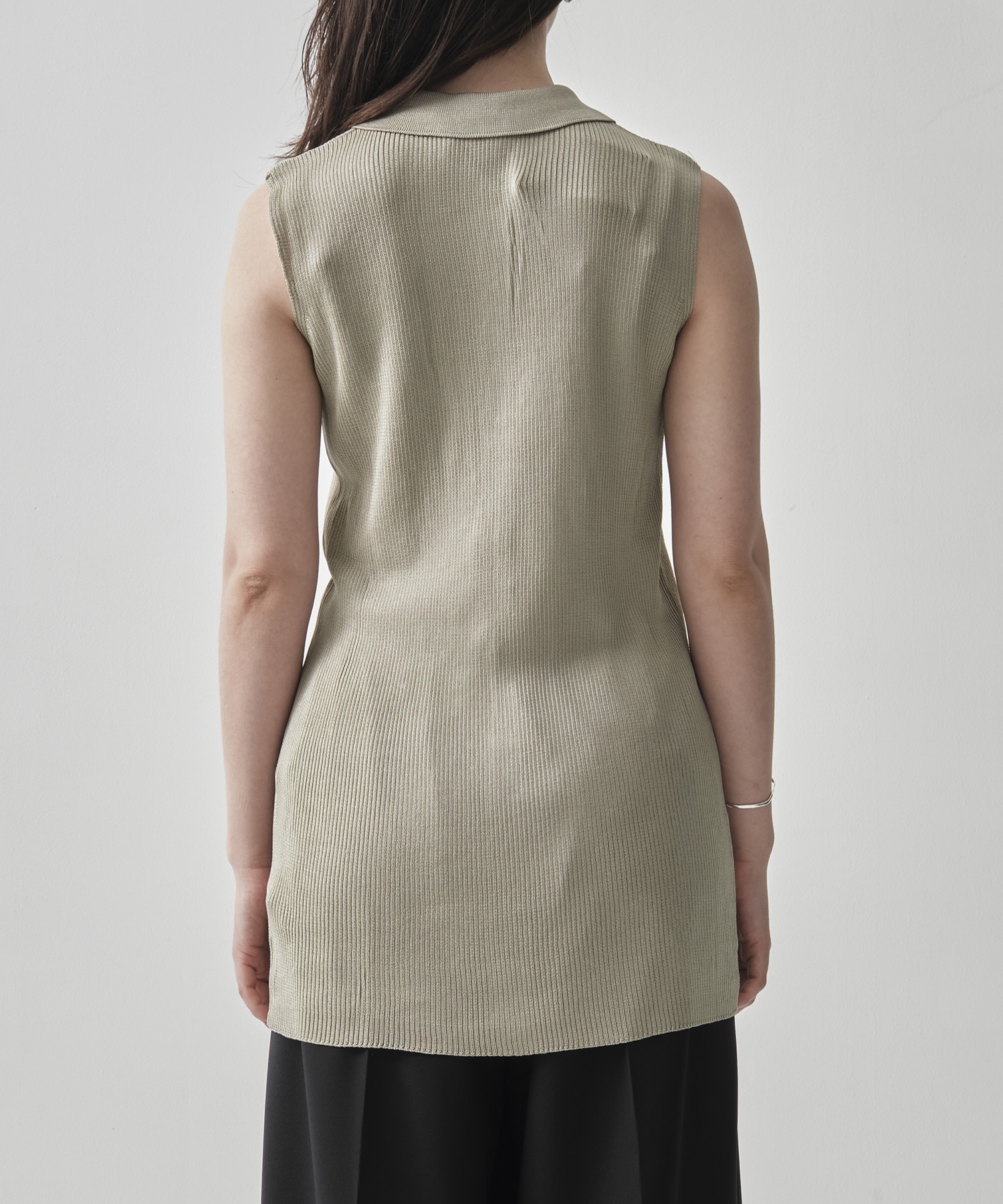 2-PIECE RIBBED CARDIGAN TAN