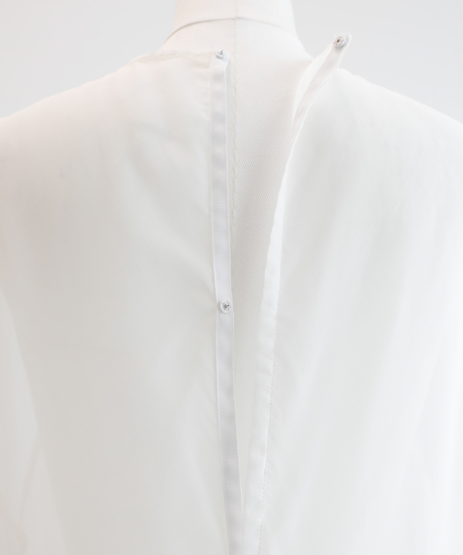 SILK ORGANDY DRESS TOURNON.