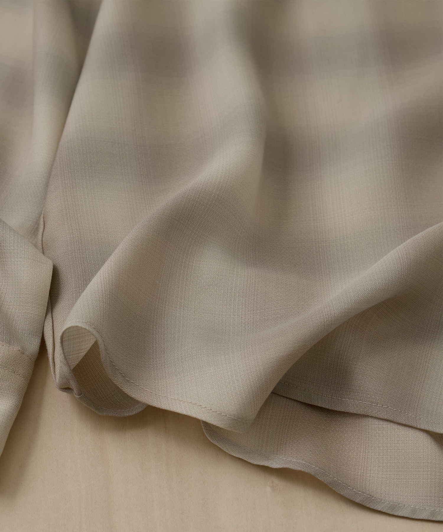 キュプラアムンゼンオンブレチェックシャツ KEY TIMEZ