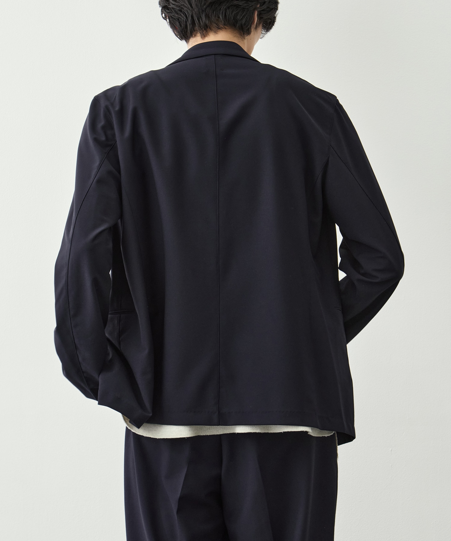 Single Breasted Easy Jacket GOOD PEOPLE GOOD STITCHING GOOD PRODUCT