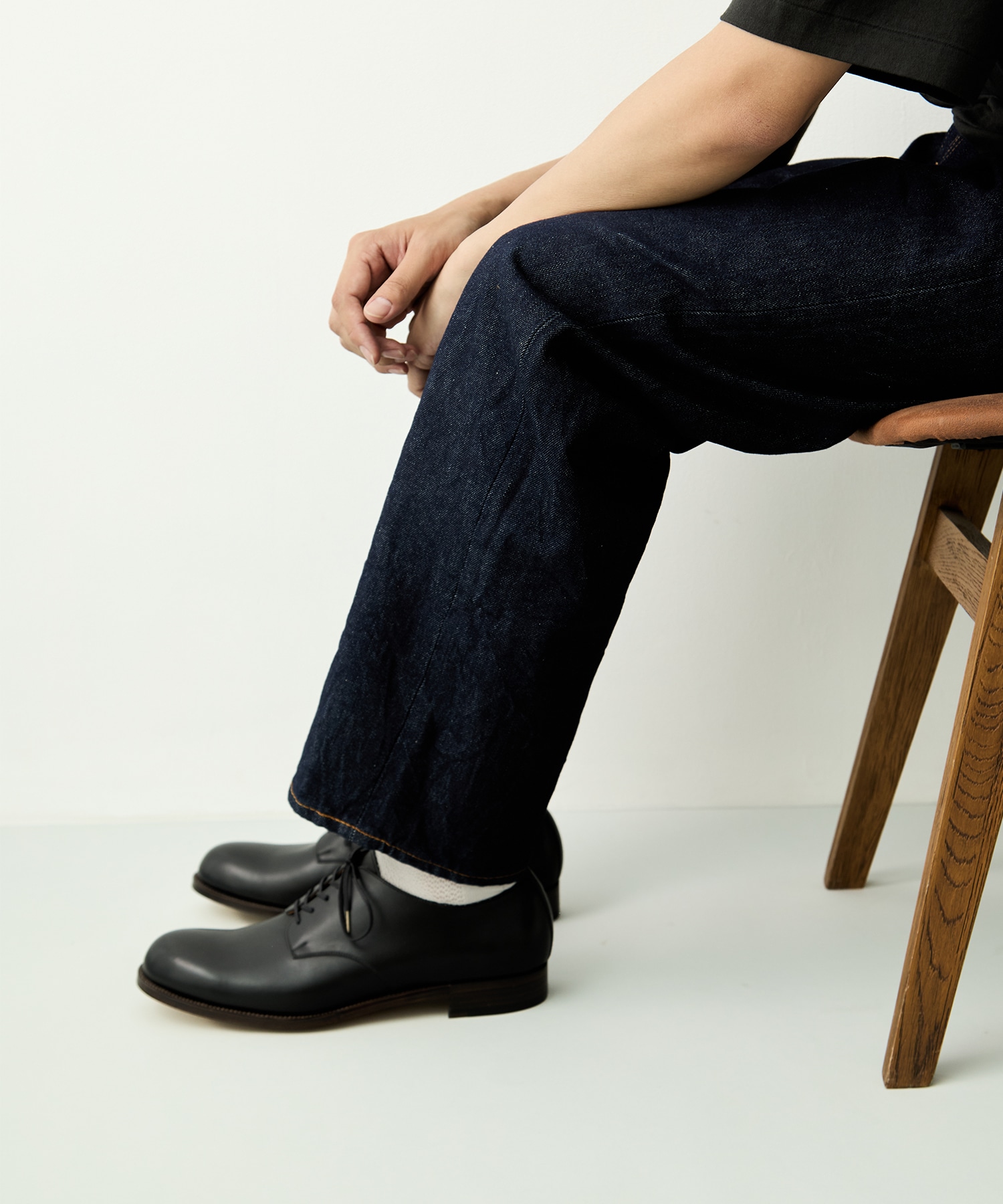 Blucher plain toe forme