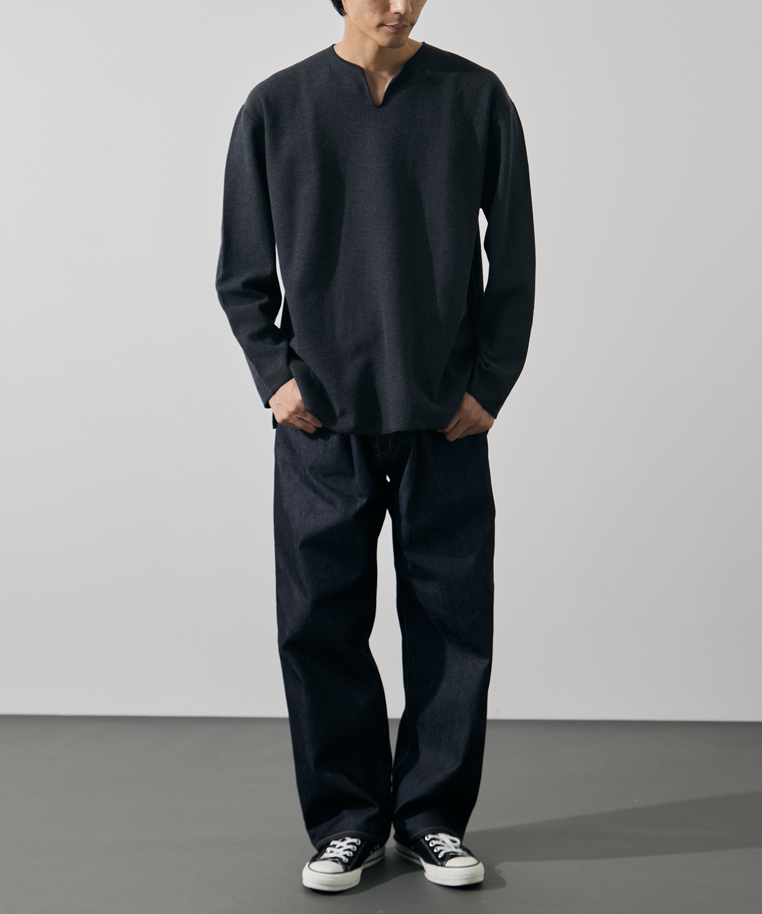 Selvedge 5-Pocket One-Wash Denim Pants is-ness