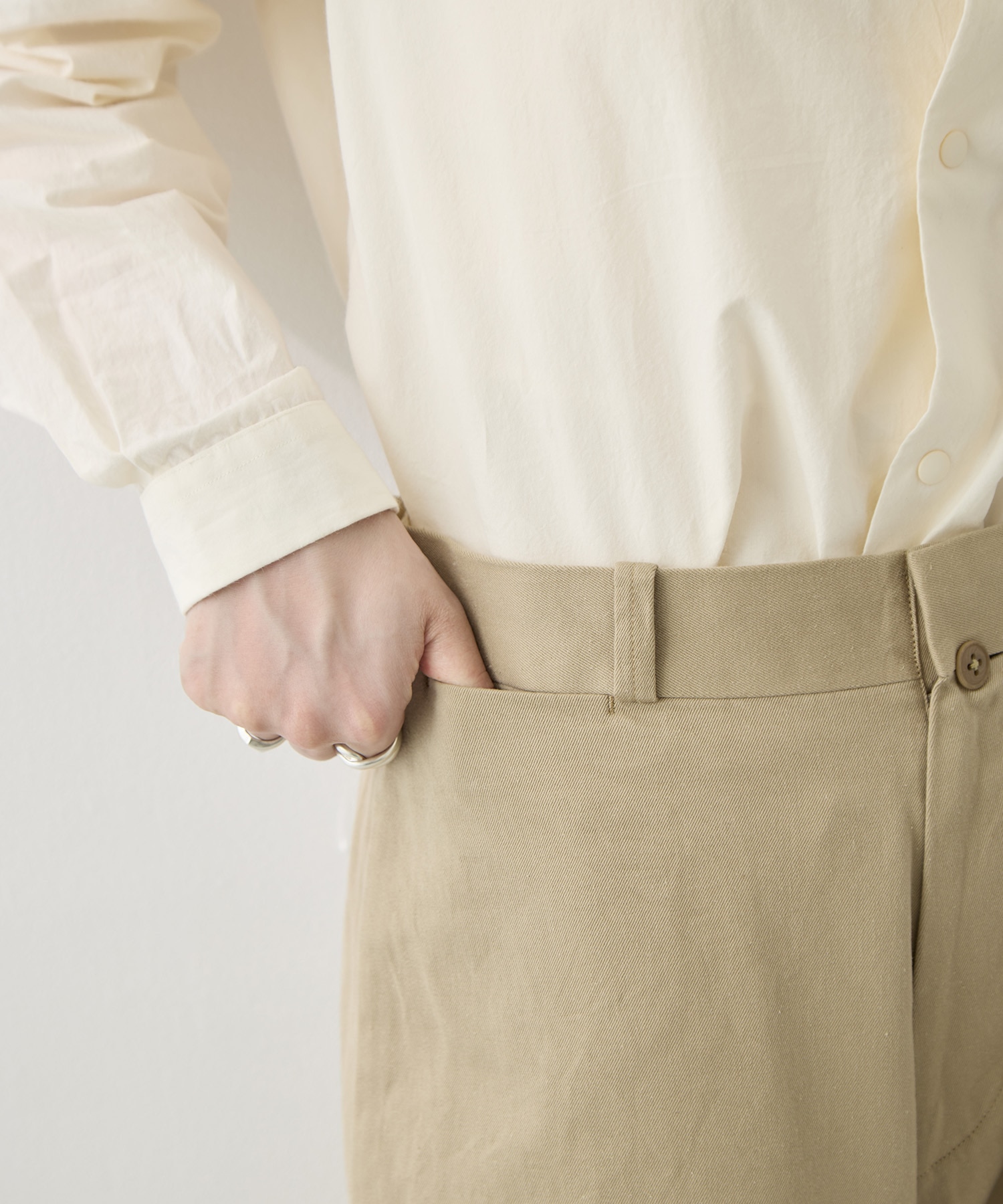 Chino Trousers Straight YAECA