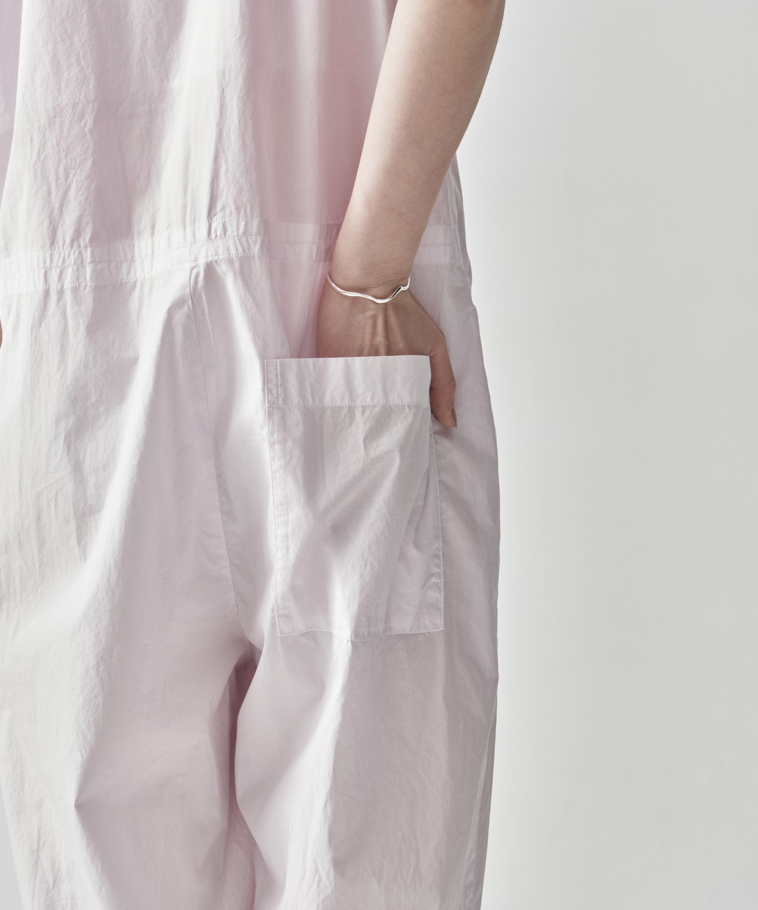 NATURAL DYED COTTON LAWN JUMP SUIT ATON