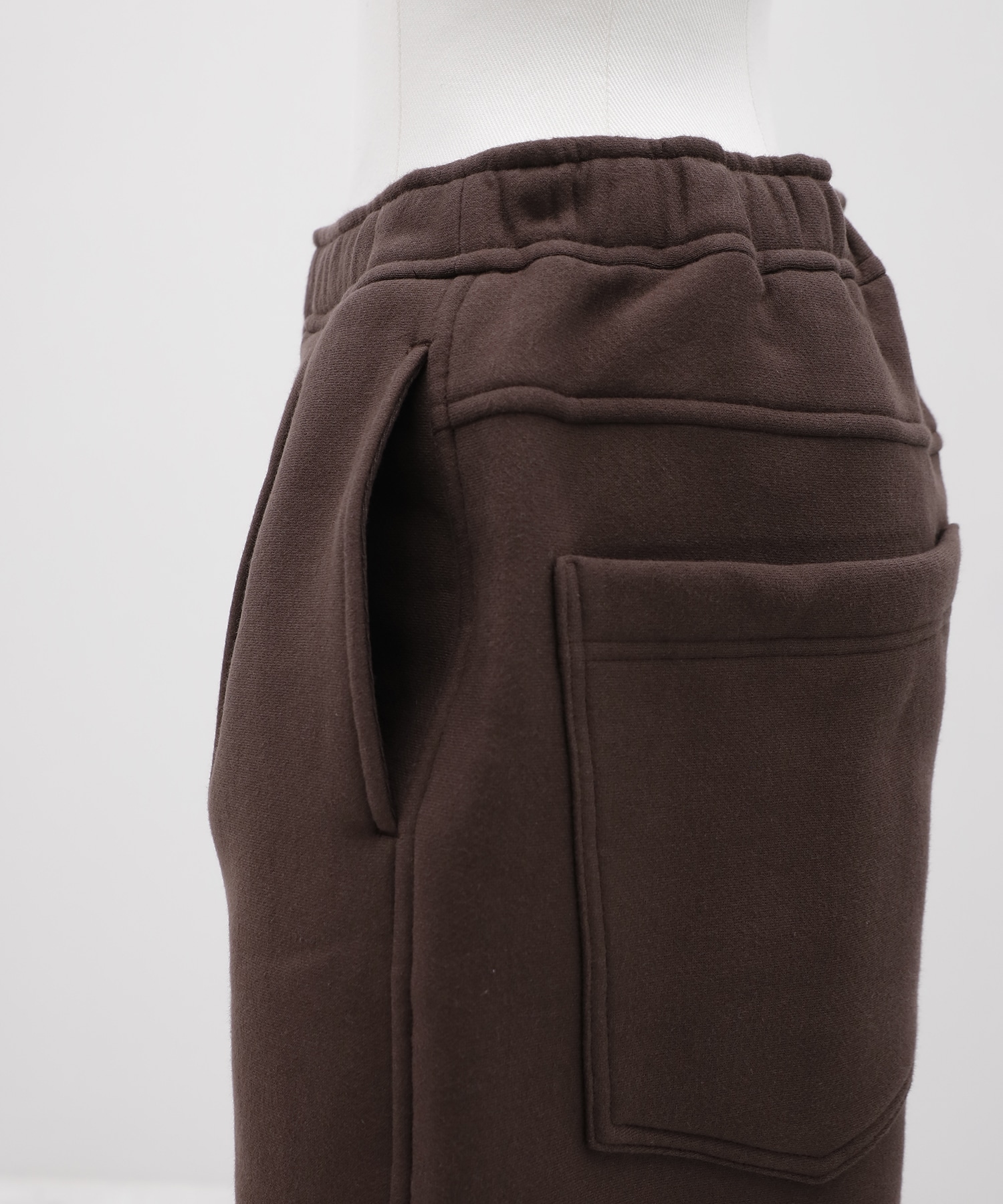 Athletic Fleece Tucked Wide Pants PHEENY