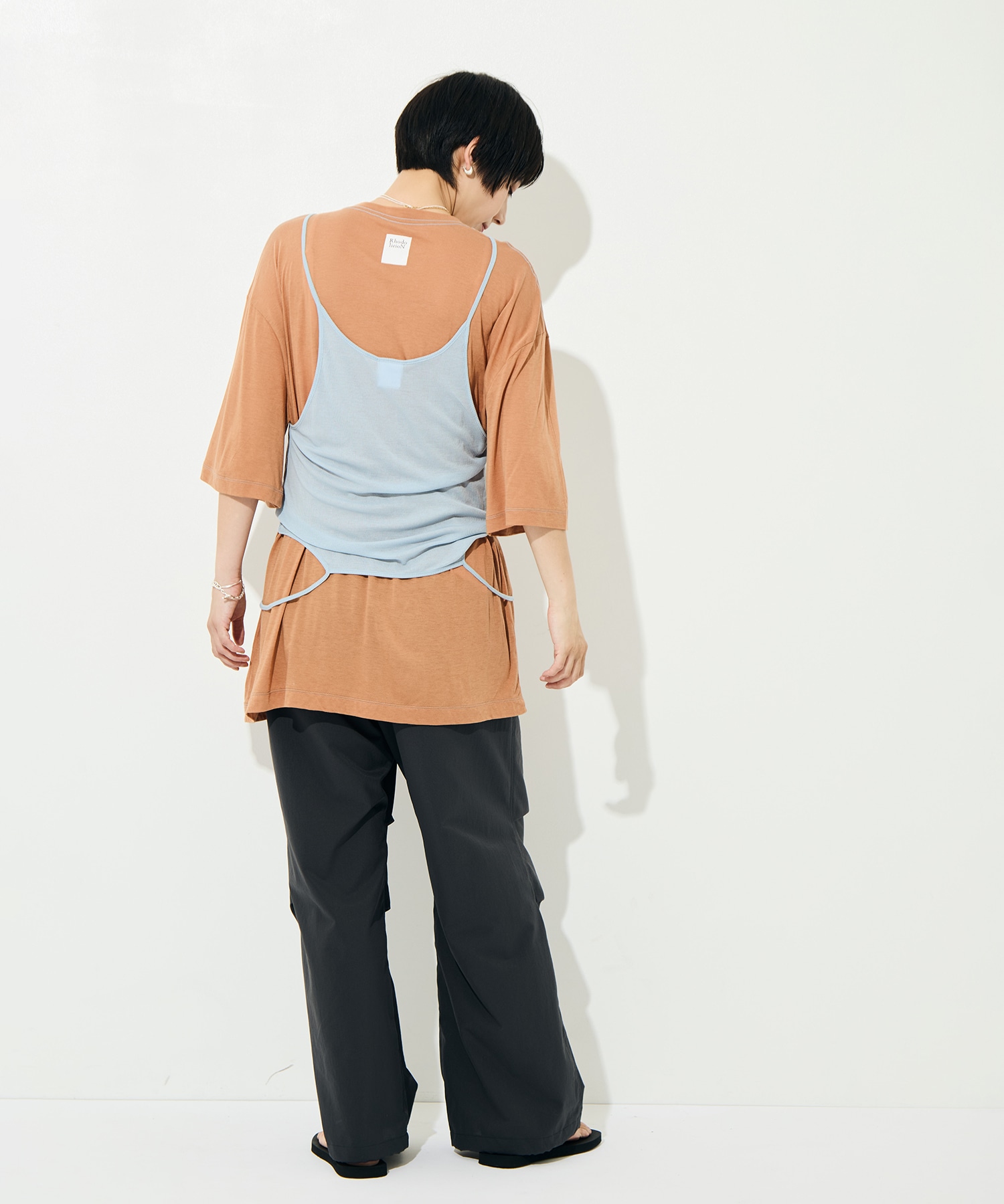 Camisole Top & Loose-fitting Tee - Unit Tops RhodolirioN