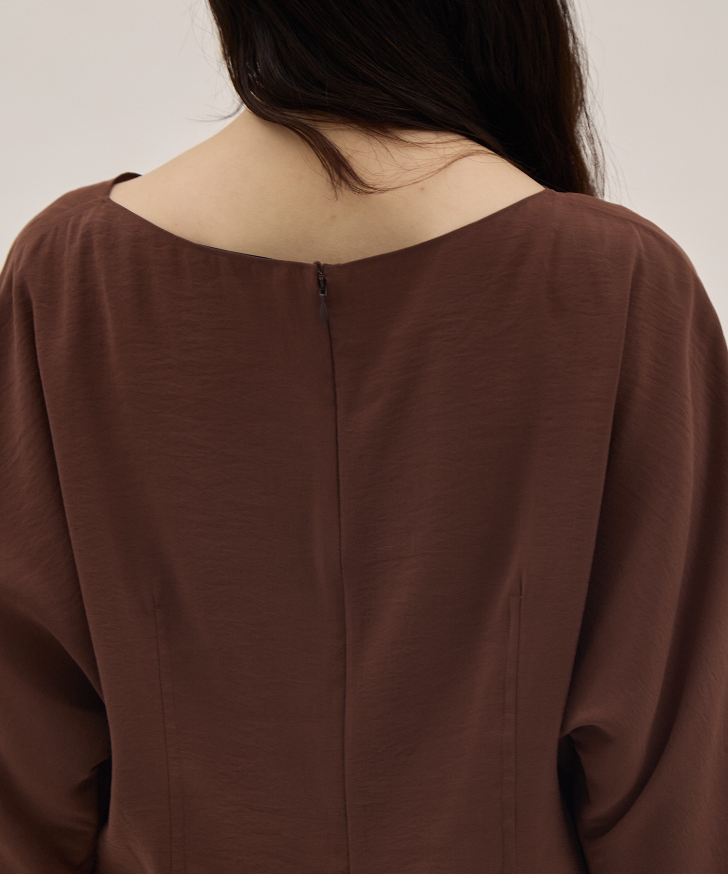 RAYON-POLYESTER BROAD BLOUSE YLEVE