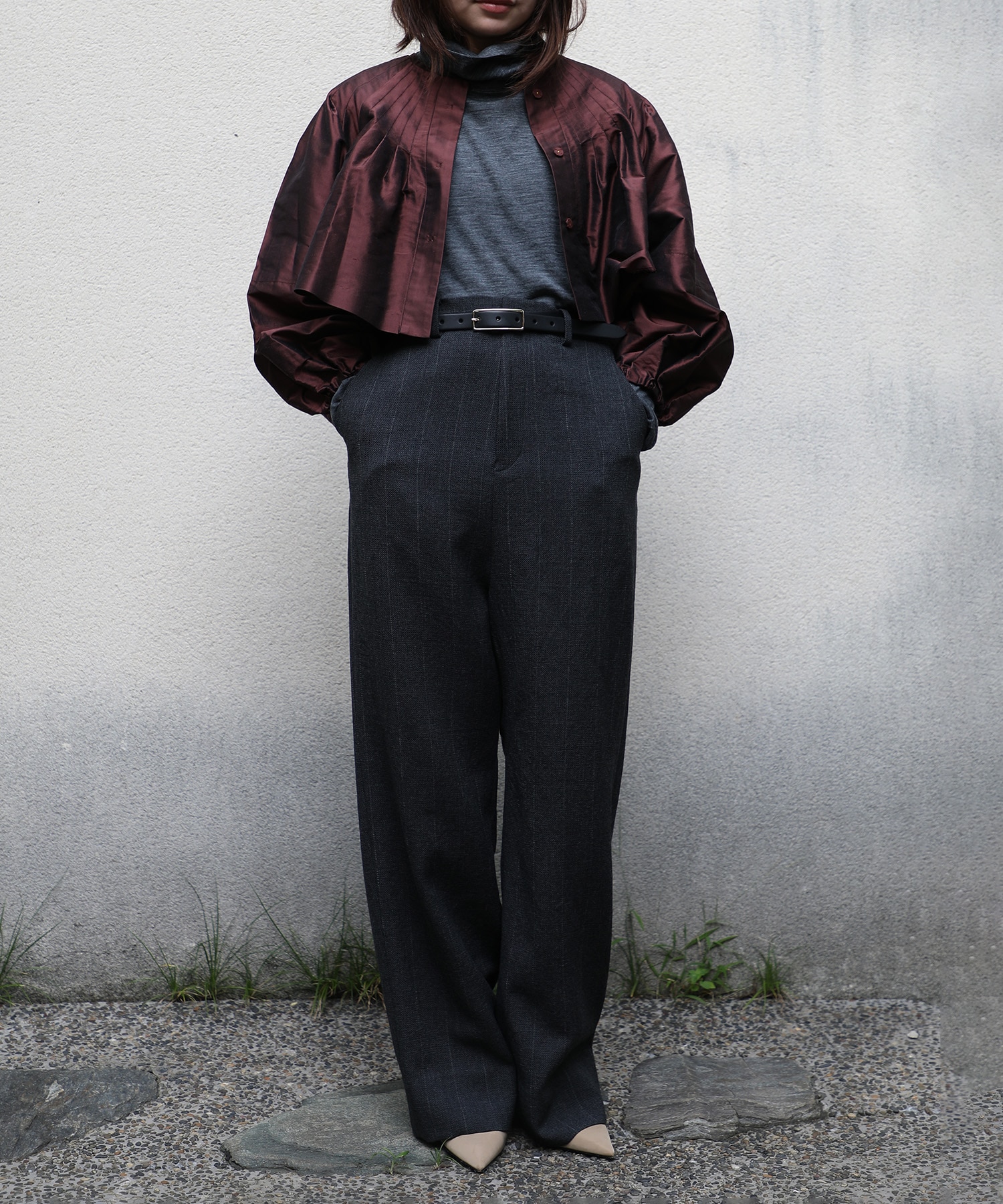PINSTRIPE TROUSERS TOURNON.