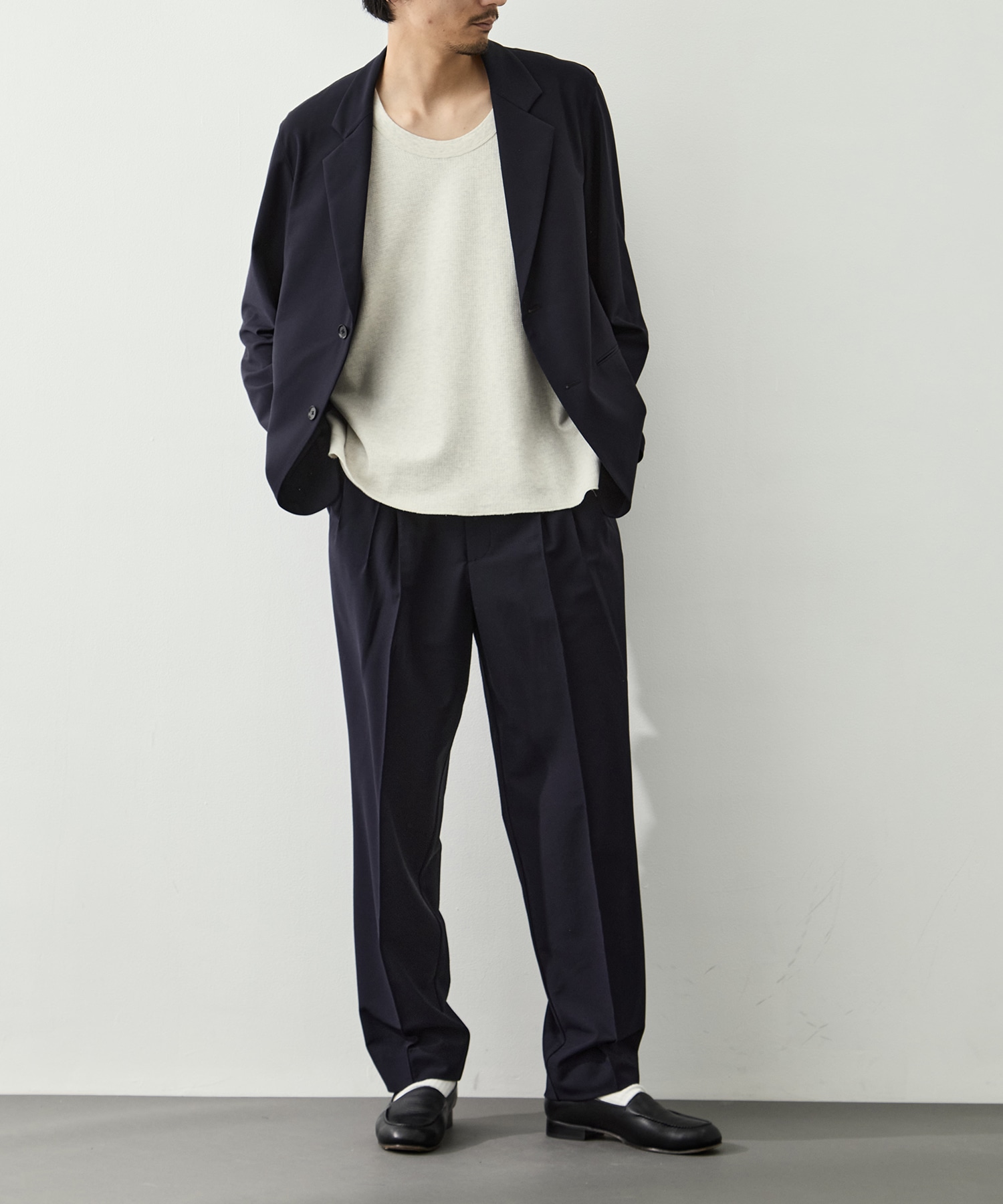 3-Tuck Drawstring Easy Pants GOOD PEOPLE GOOD STITCHING GOOD PRODUCT