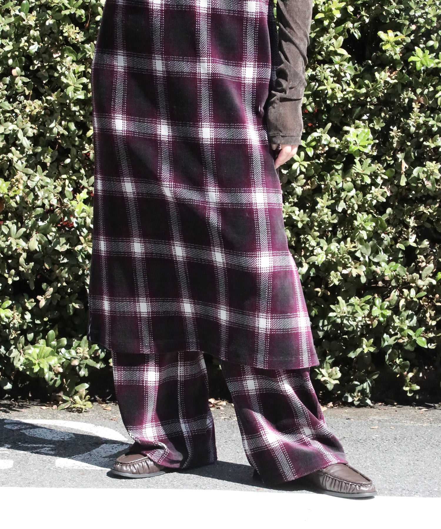別注Ombre Check Camisole Dress PHEENY