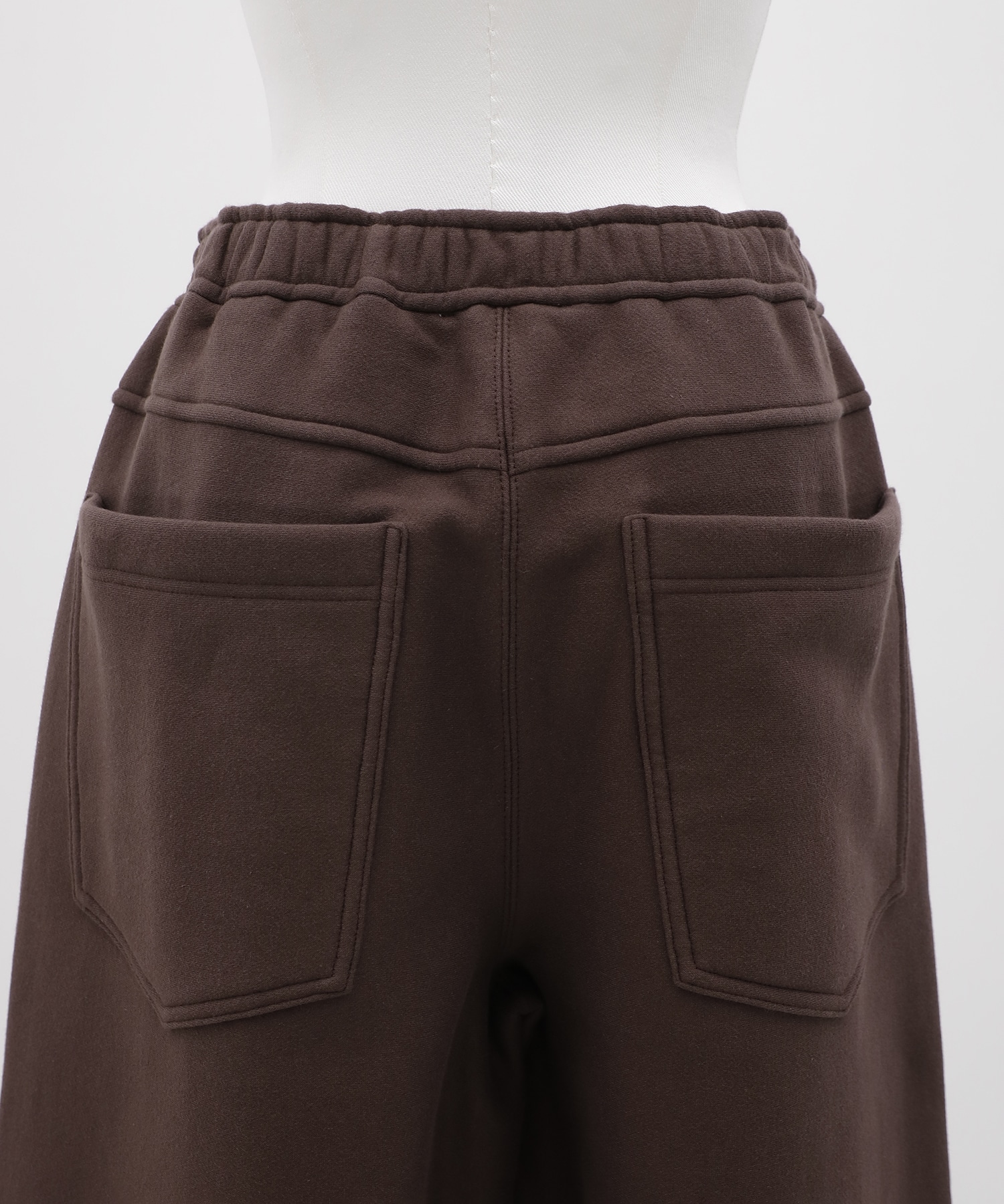 Athletic Fleece Tucked Wide Pants PHEENY