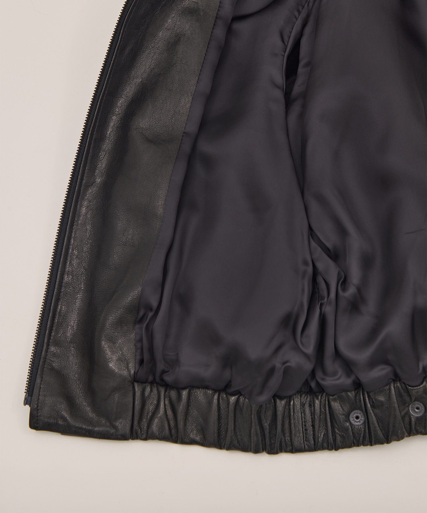 Goat leather short blouson 08sircus