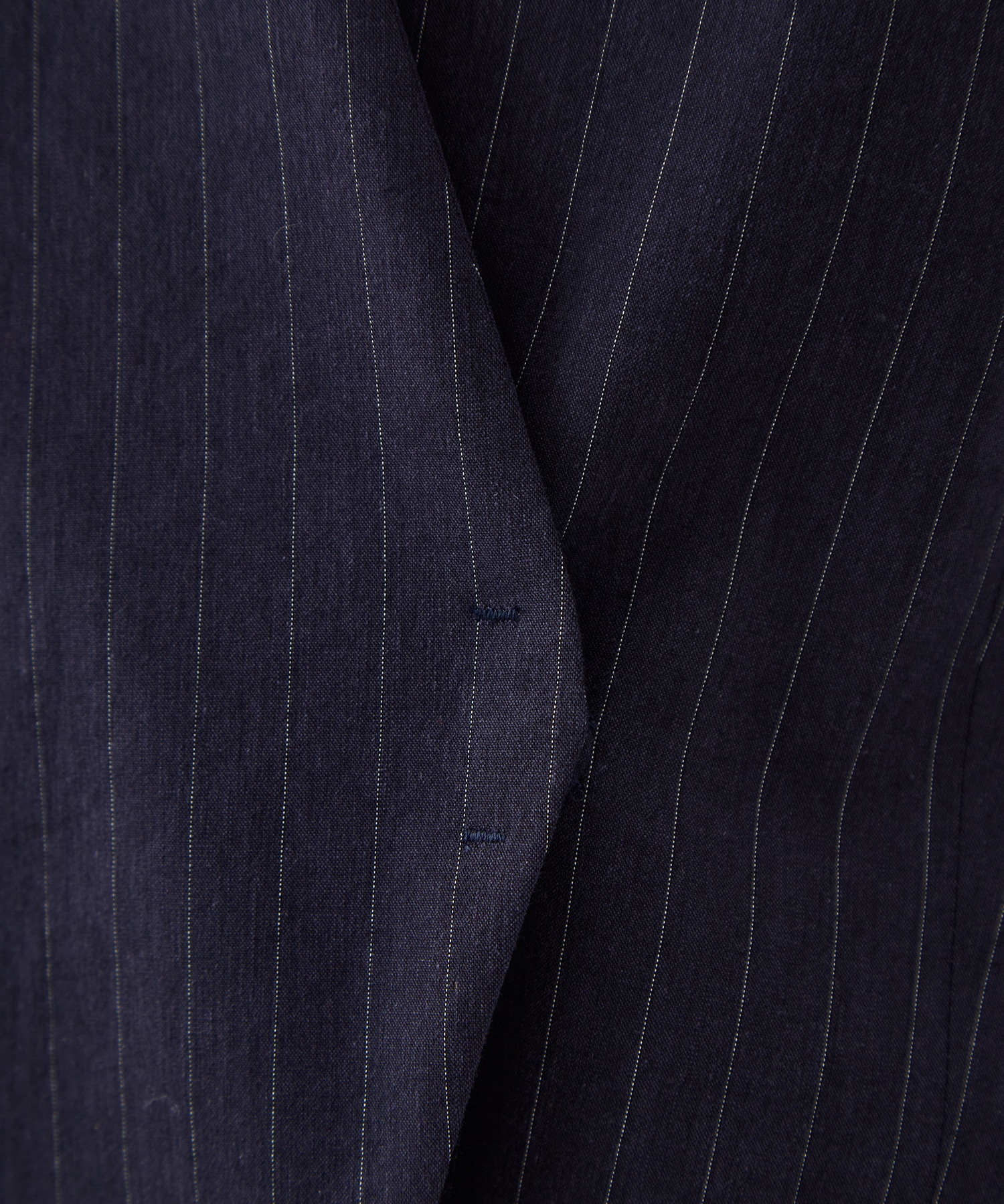 コットンリネンノーカラージャケット KEY TIMEZ