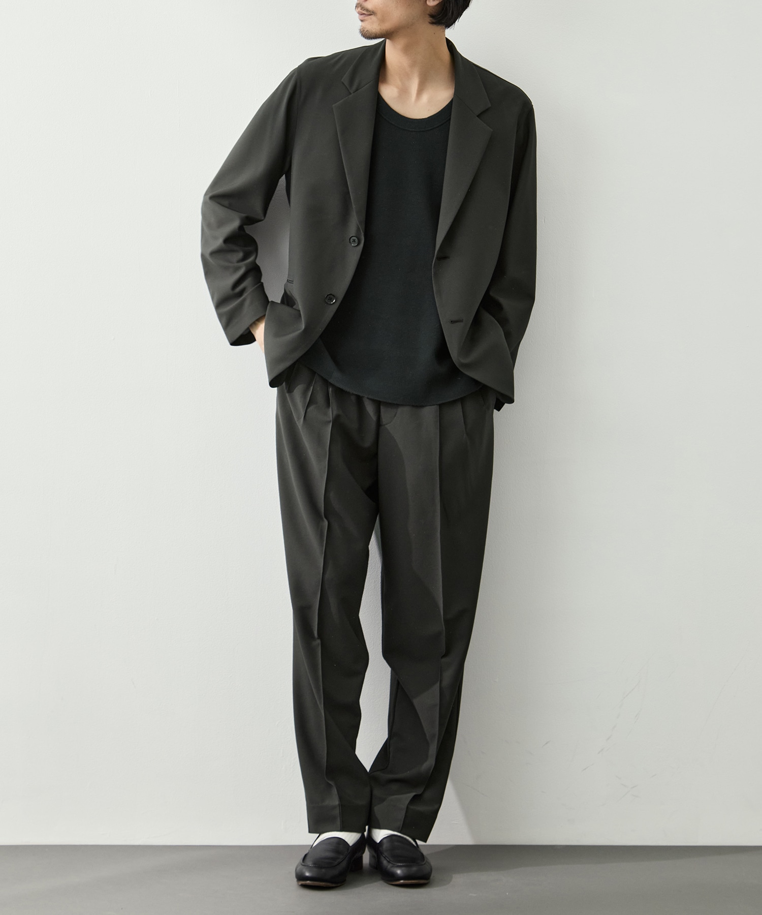 3-Tuck Drawstring Easy Pants GOOD PEOPLE GOOD STITCHING GOOD PRODUCT