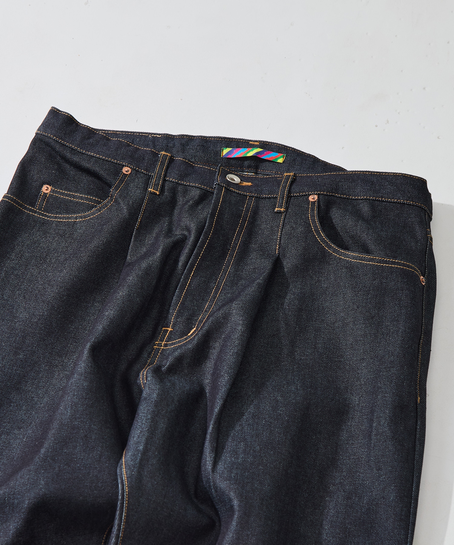Selvedge 5-Pocket One-Wash Denim Pants is-ness