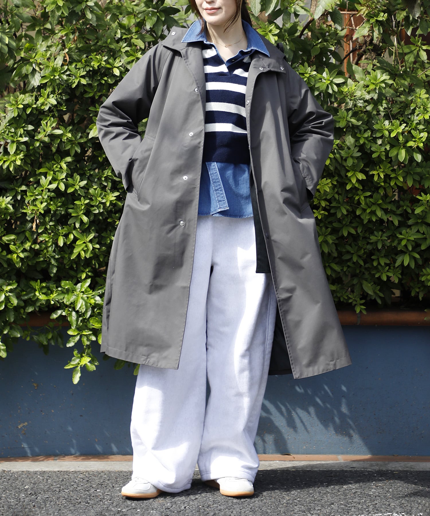 Athletic Fleece Tucked Wide Pants PHEENY