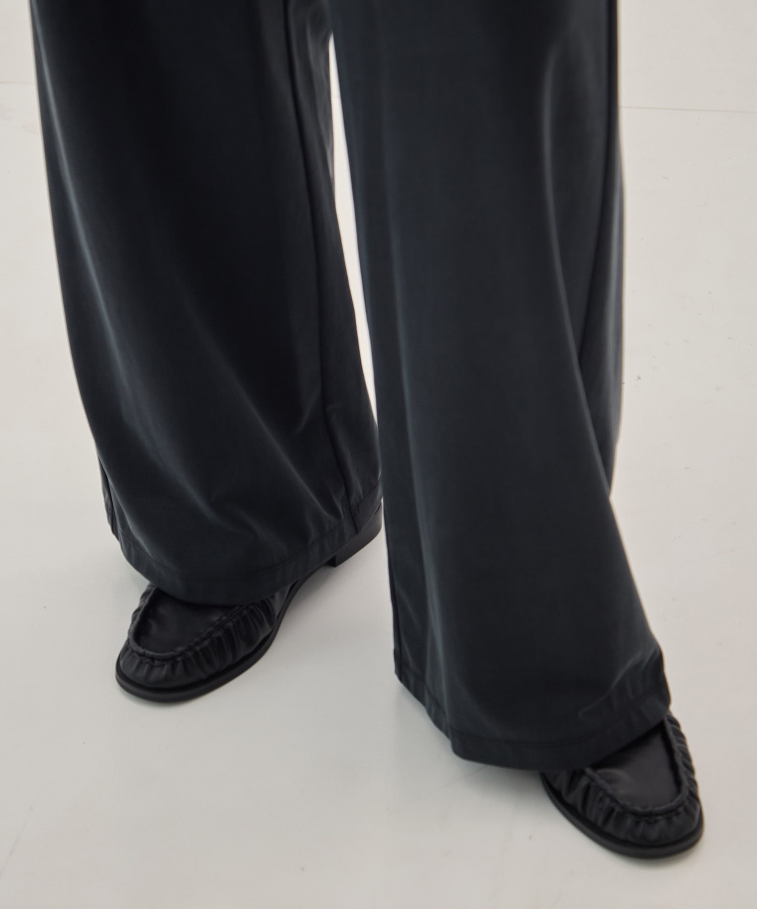 Peach Saten Layered Apron Pants PHEENY