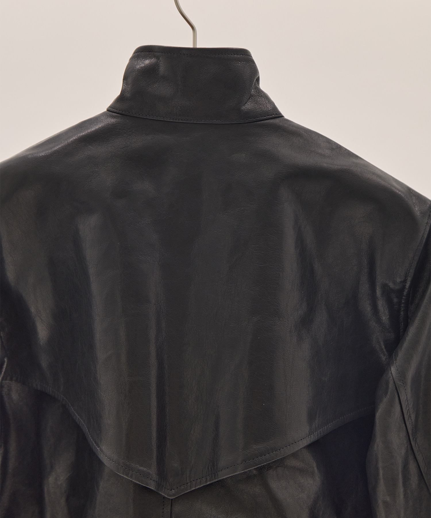 Goat leather short blouson 08sircus