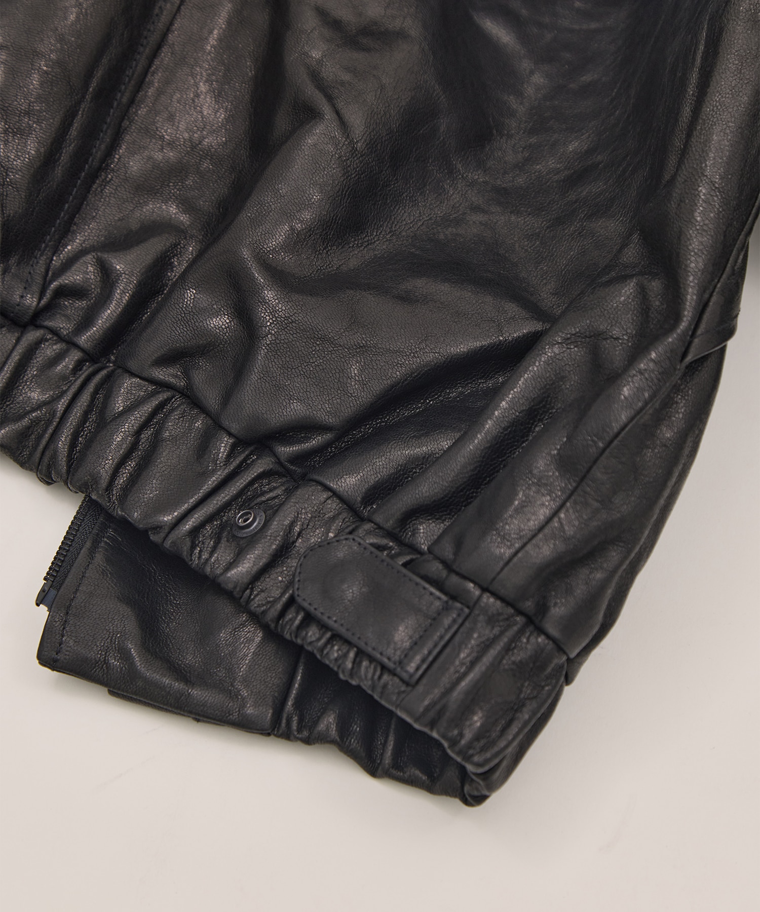 Goat leather short blouson 08sircus