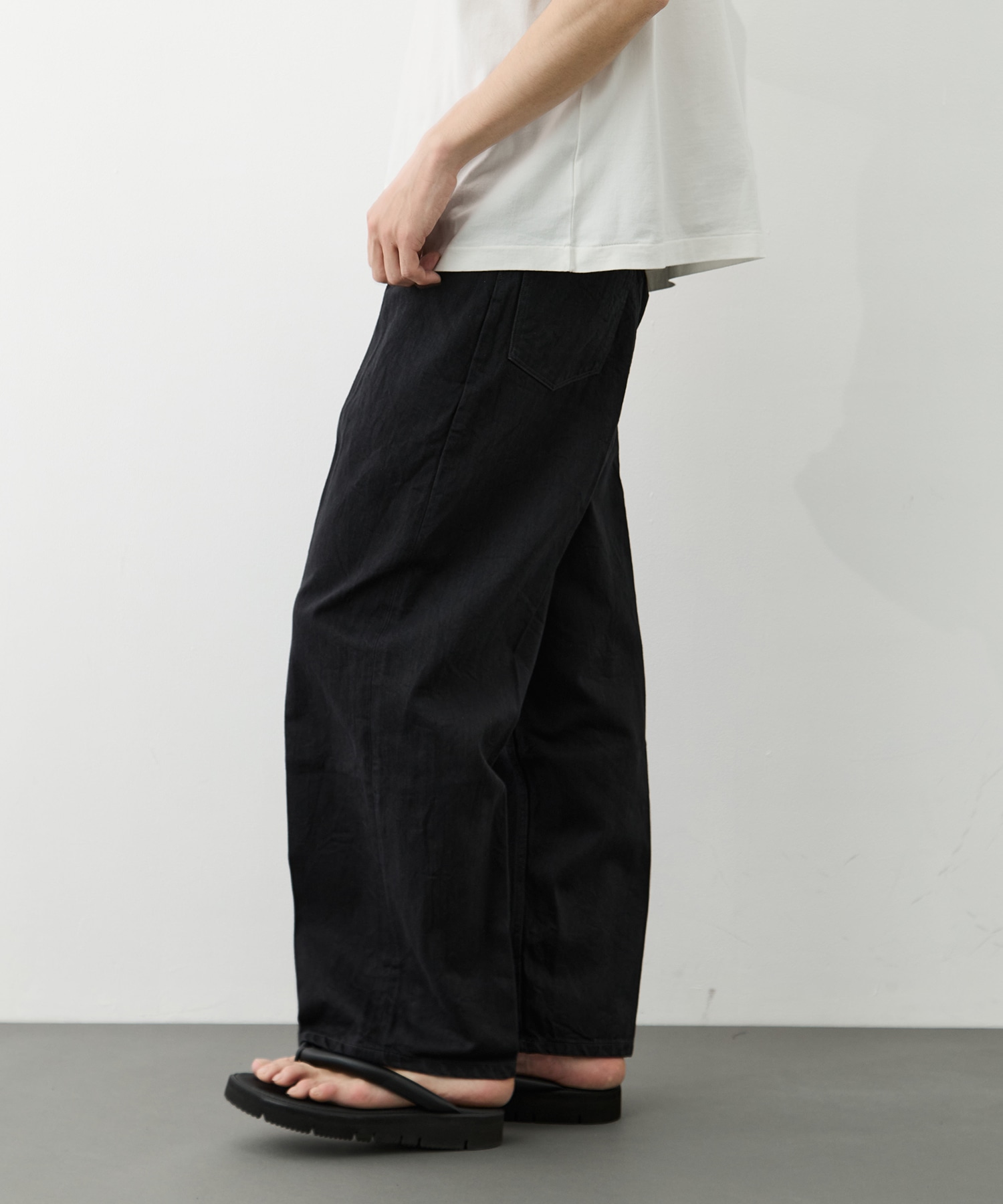 12.9oz Denim Narrow Belted Pants blurhms