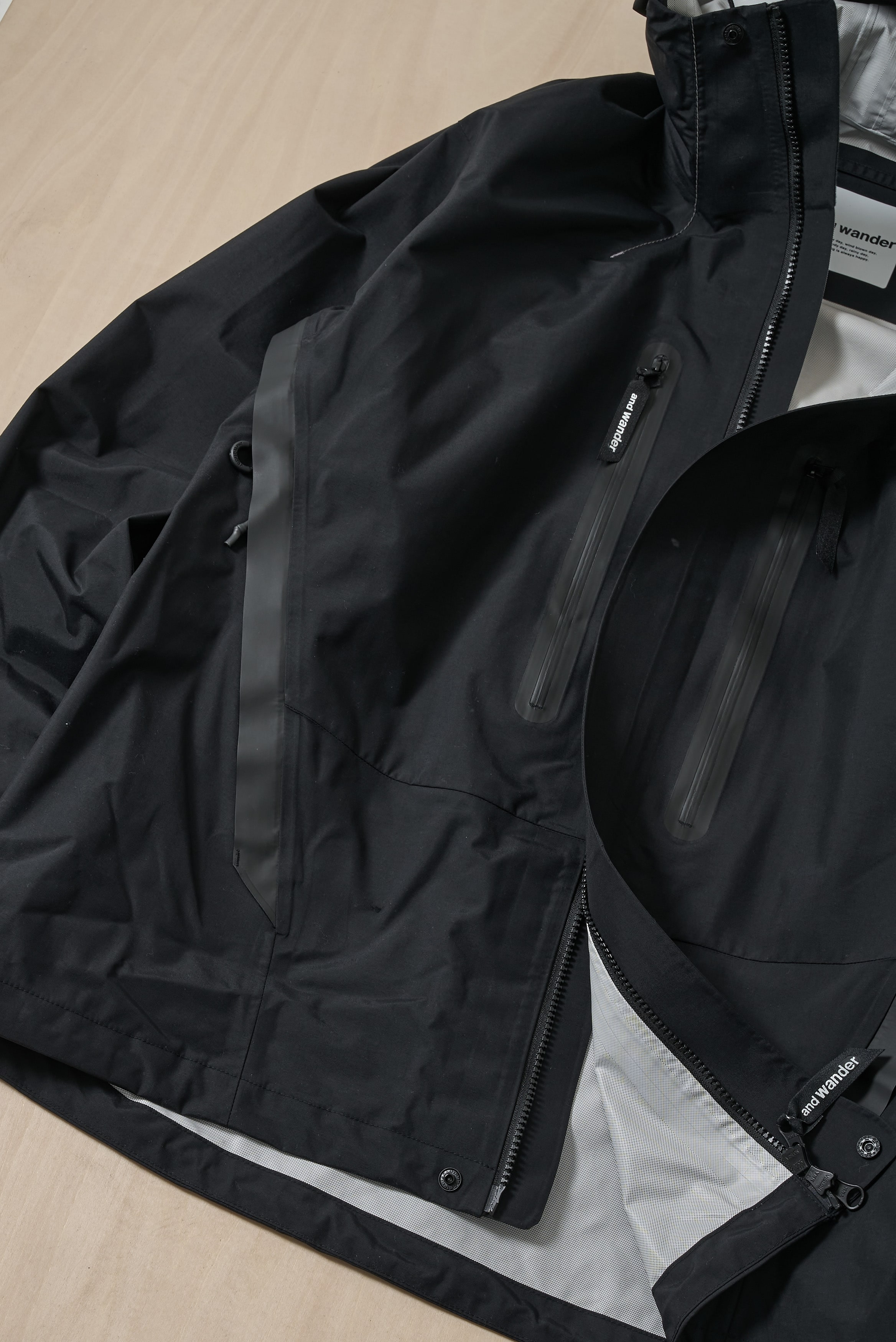 2.5L hiker rain jacket and wander