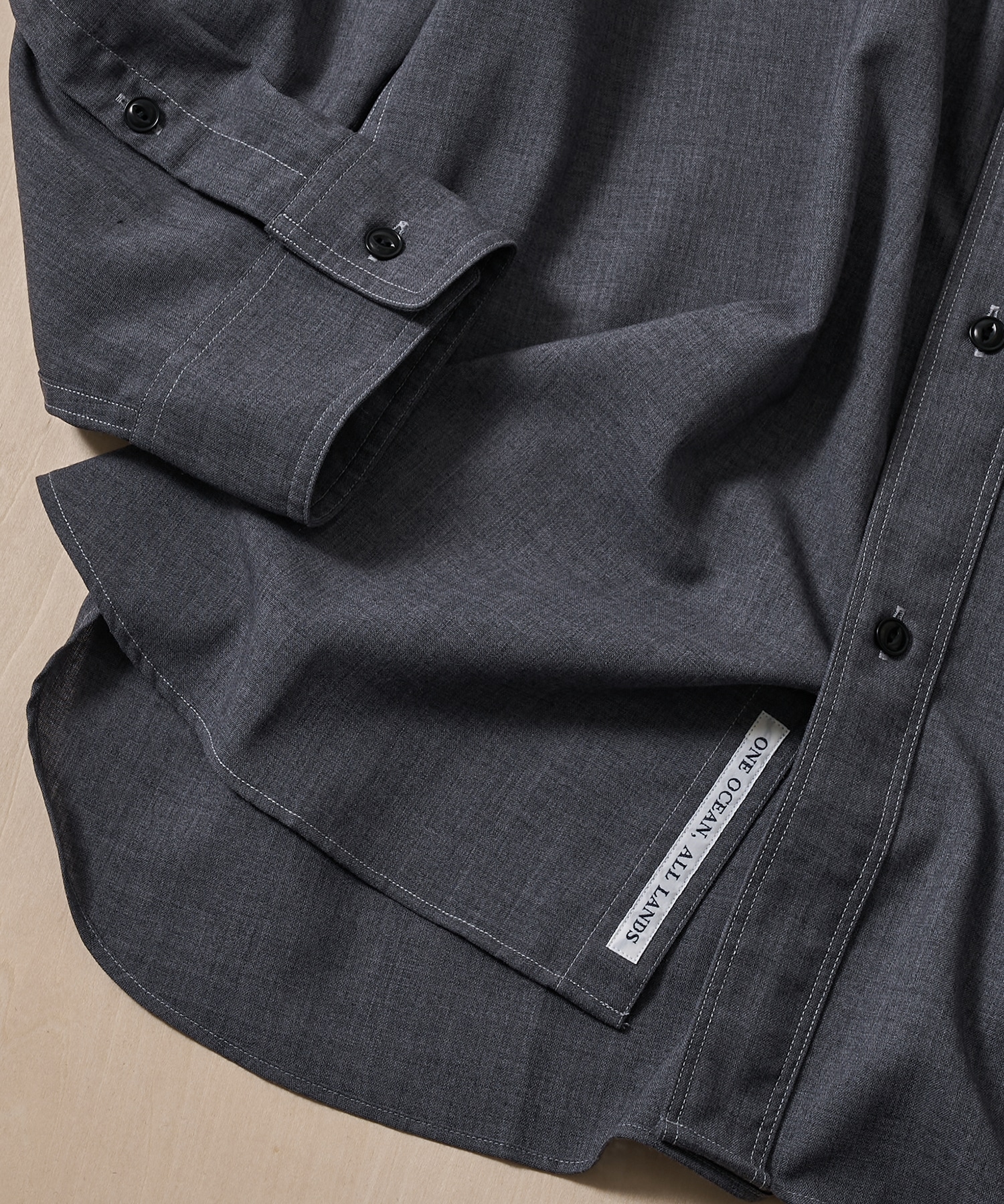 Polyester Wool Field Shirt nanamica