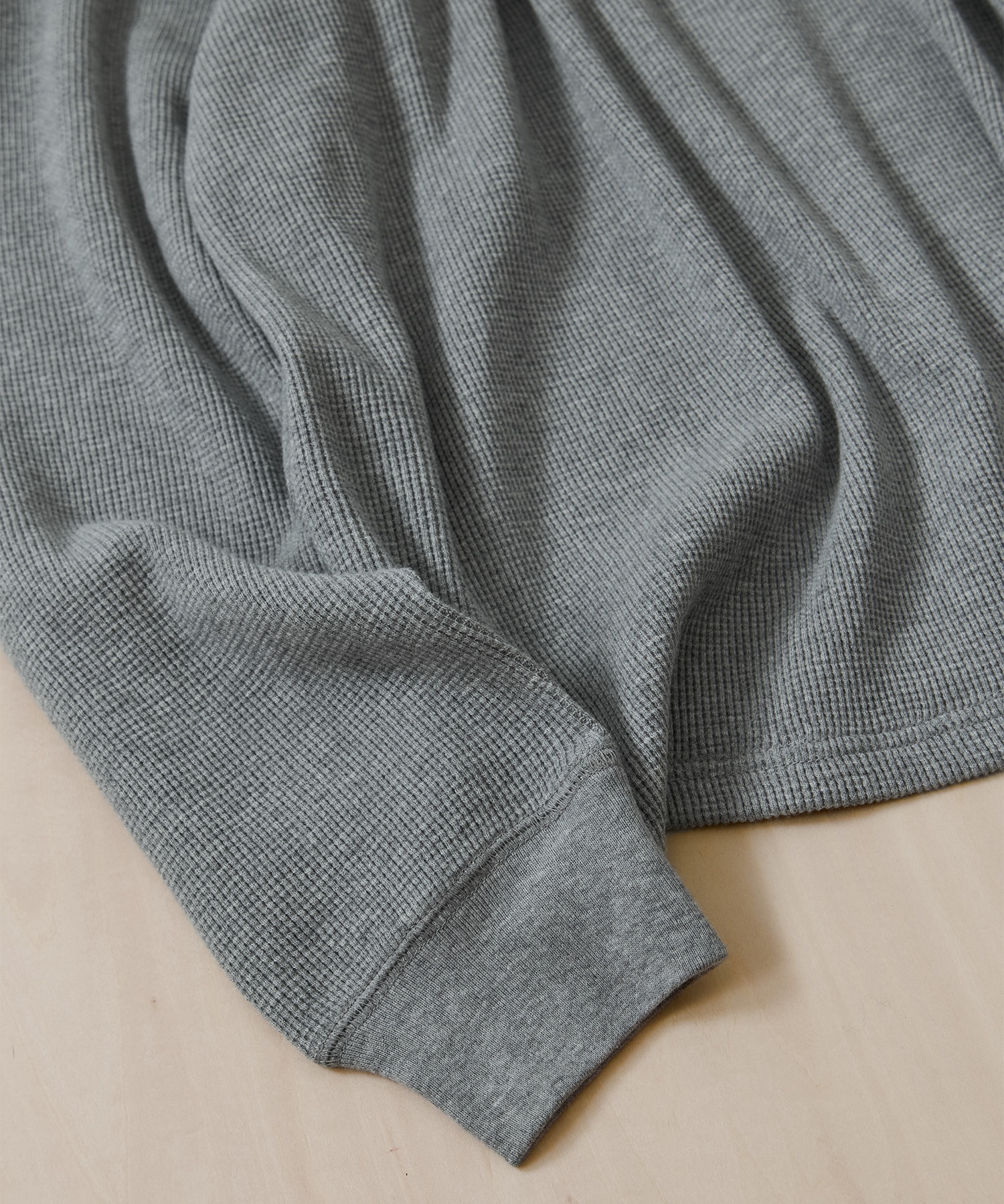 ソフトワッフルヘンリーTee L/S KEY TIMEZ