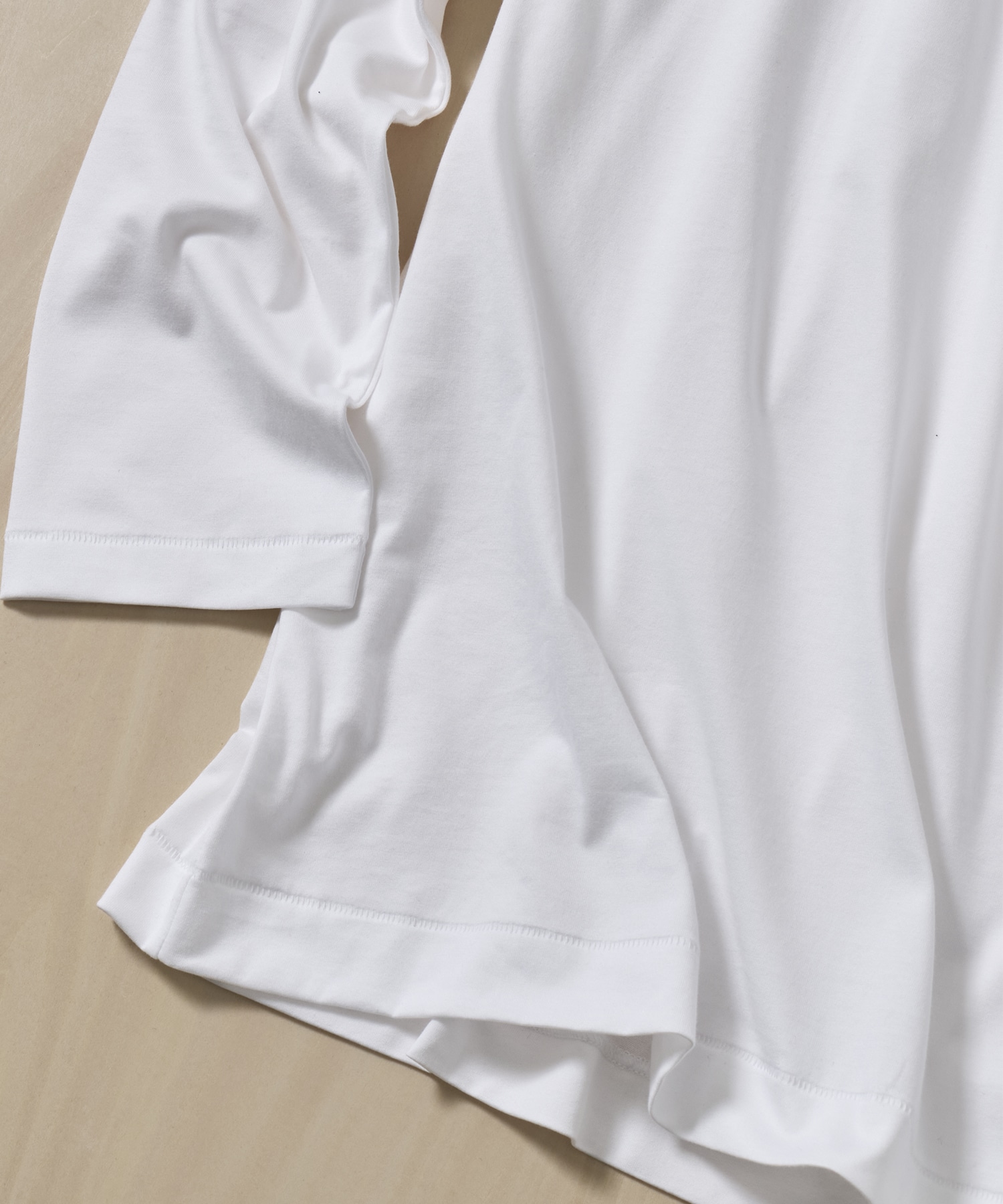 SUVIN 60/2 OVERSIZED LONG SLEEVE T-SHIRT ATON