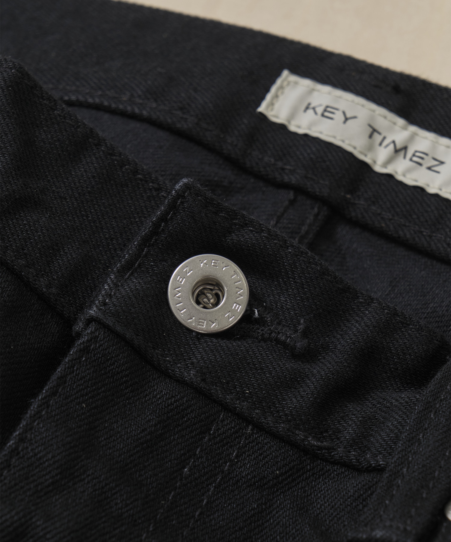 ヴィンテージスラブストレートデニム KEY TIMEZ