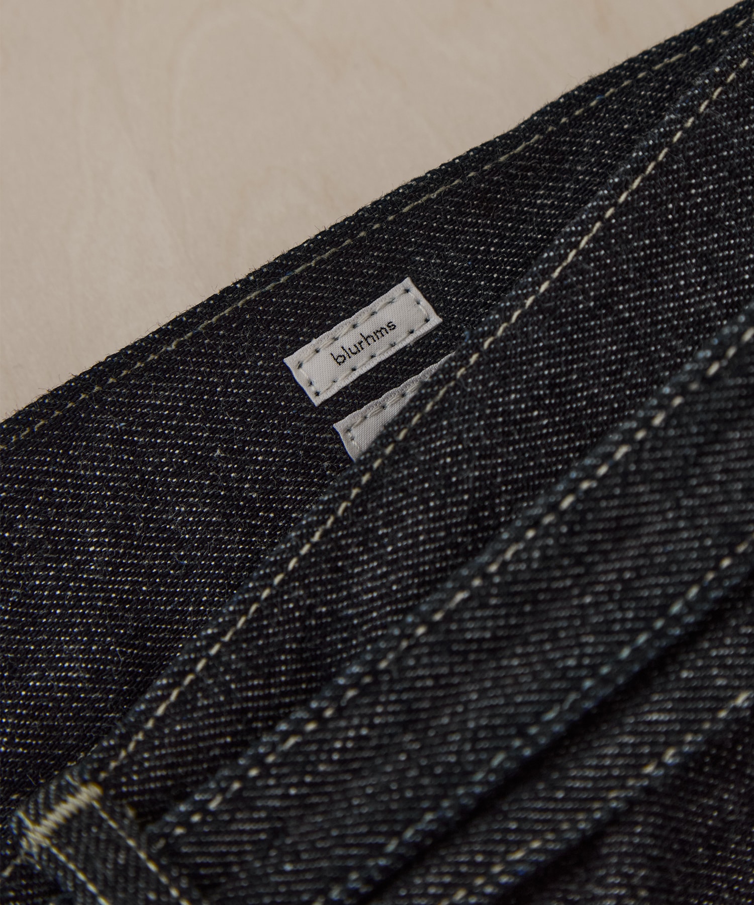 12.9oz Denim Bias Belted Pants blurhms