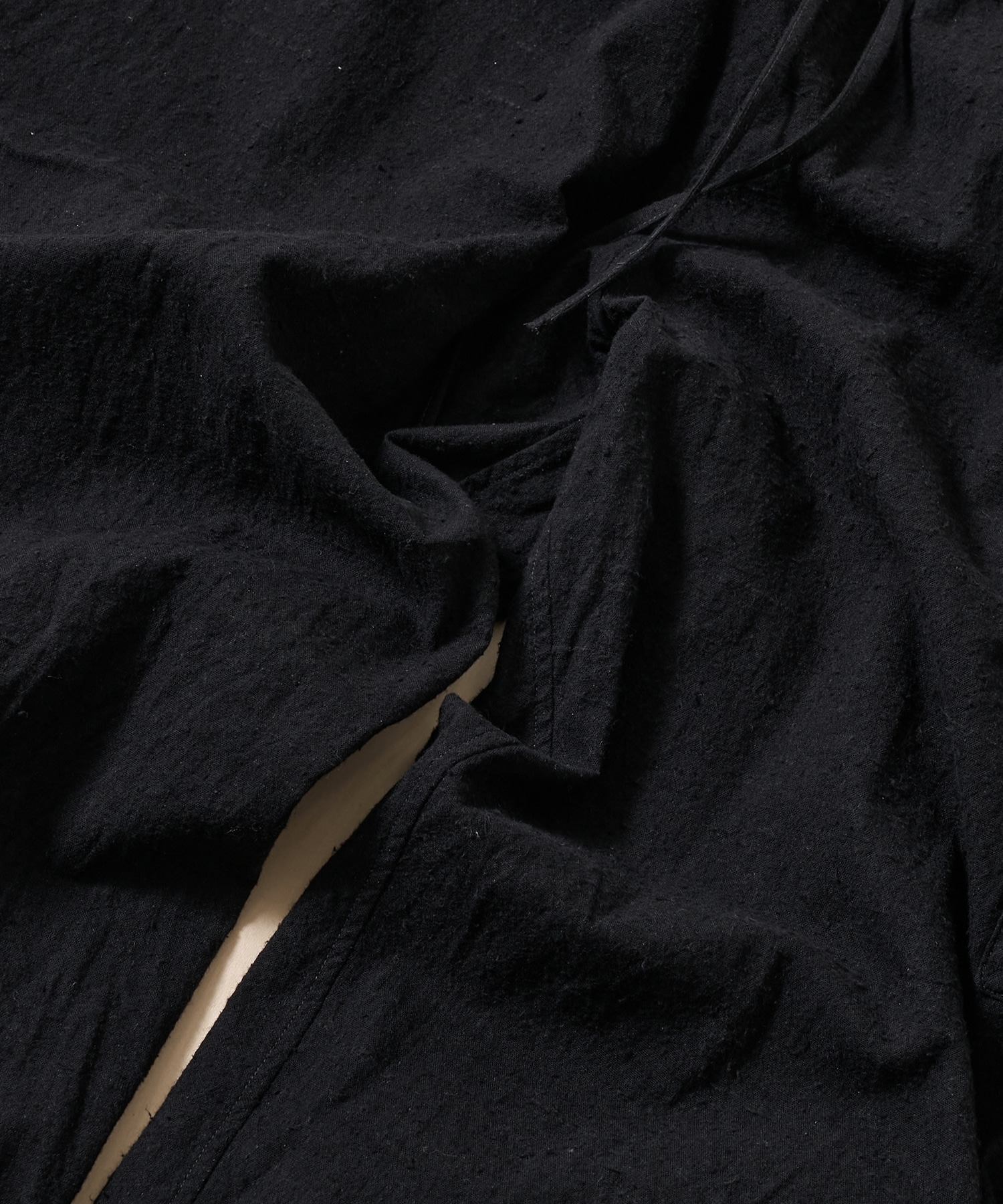 Silk/Cotton Nep Side Seamless 4P Pants blurhms