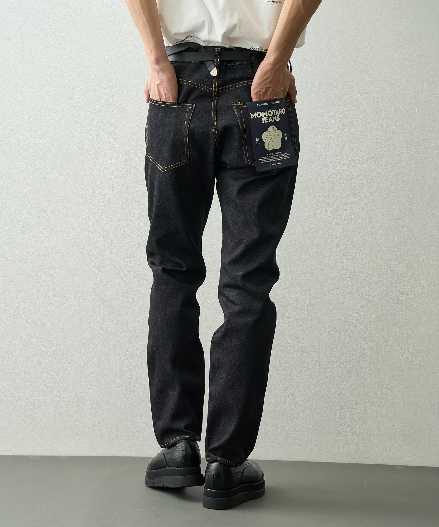 #200 STANDARD TAPERED 14.7oz MOMOTARO JEANS