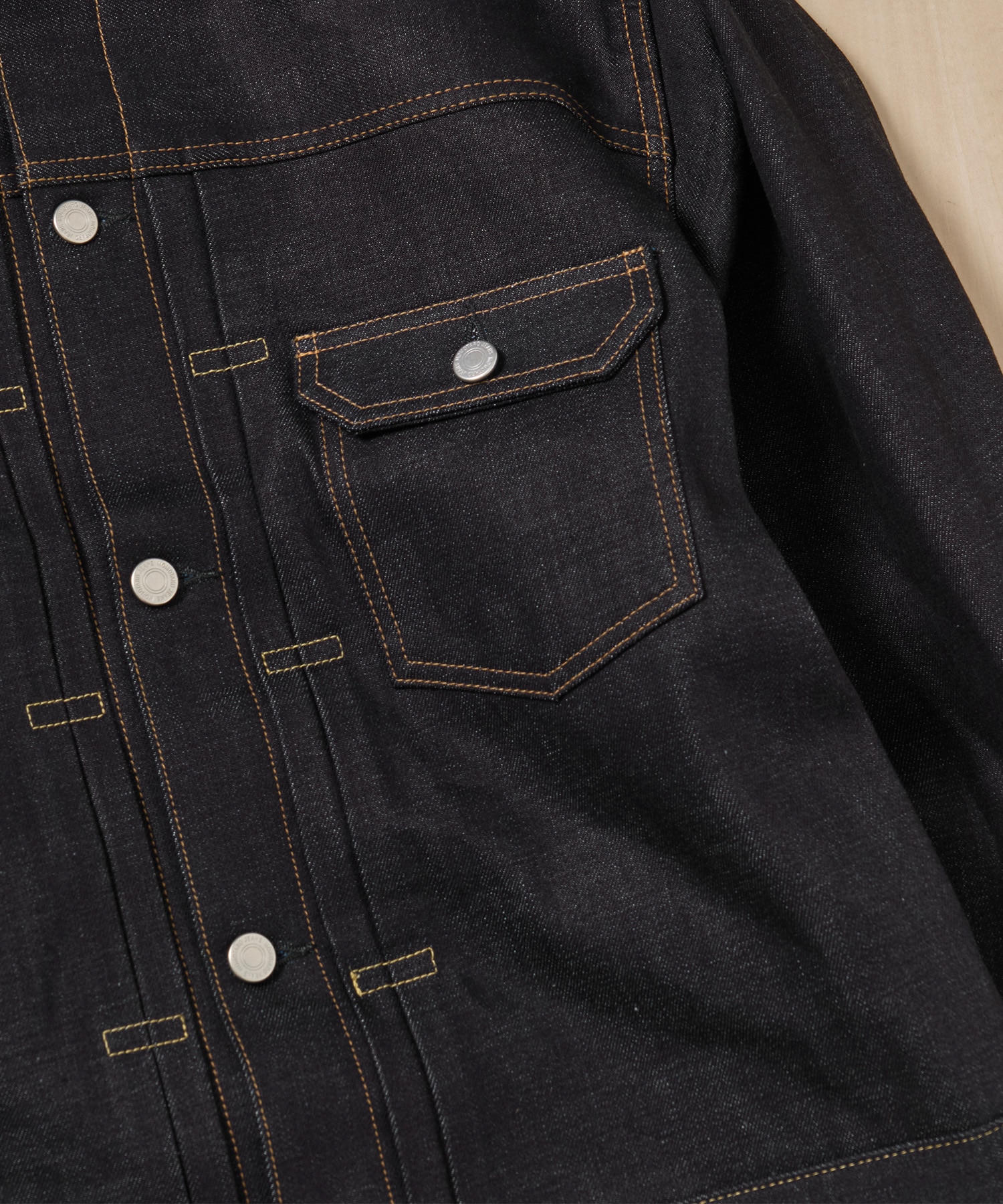 #001 STANDARD DENIM JACKET 14.7oz MOMOTARO JEANS