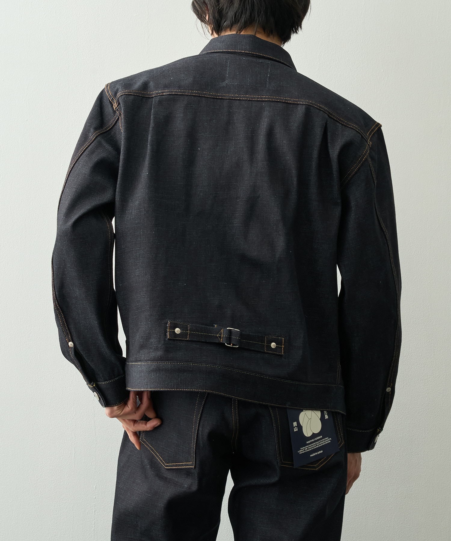 #001 STANDARD DENIM JACKET 14.7oz MOMOTARO JEANS