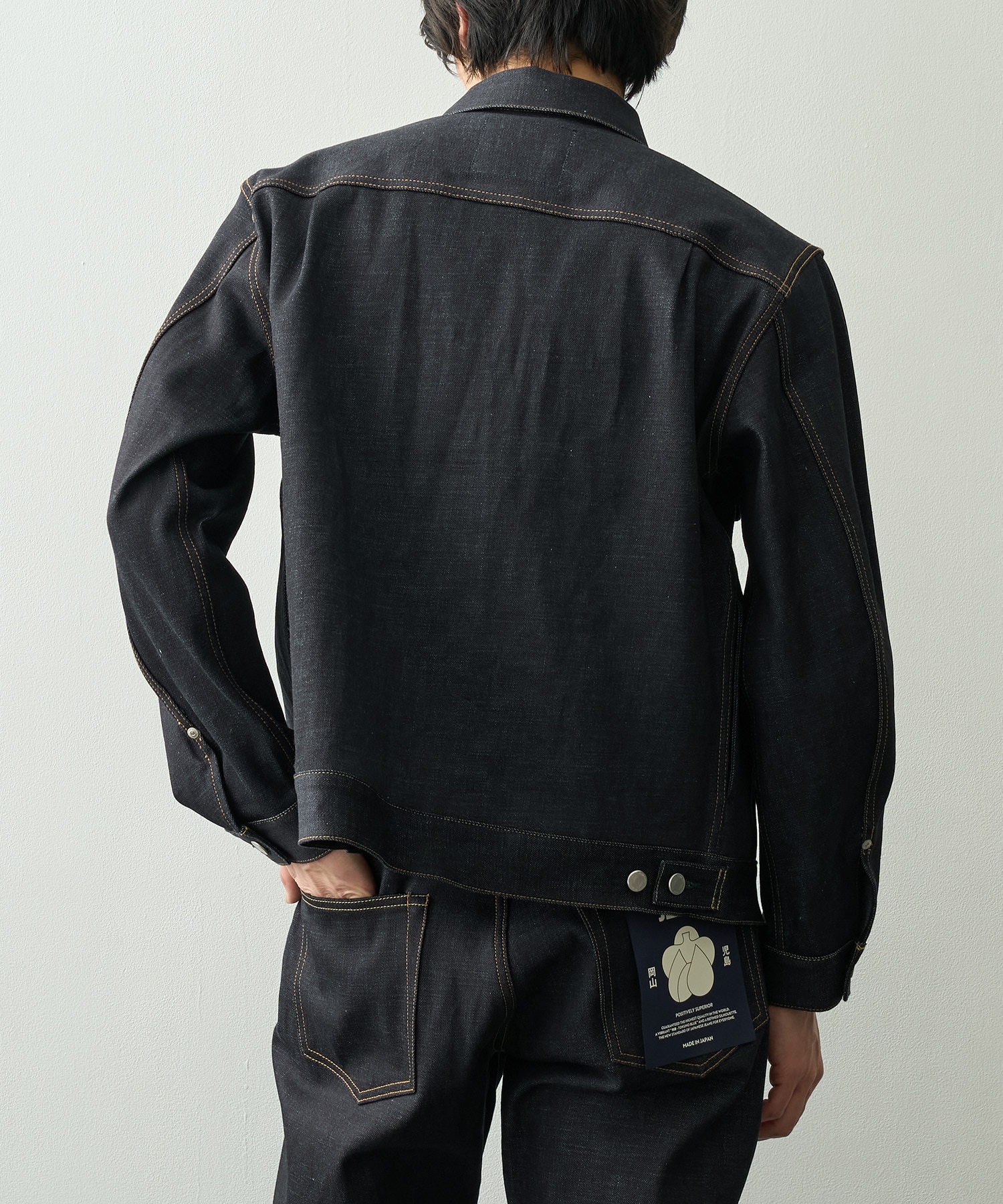 #002 STANDARD DENIM JACKET 14.7oz MOMOTARO JEANS