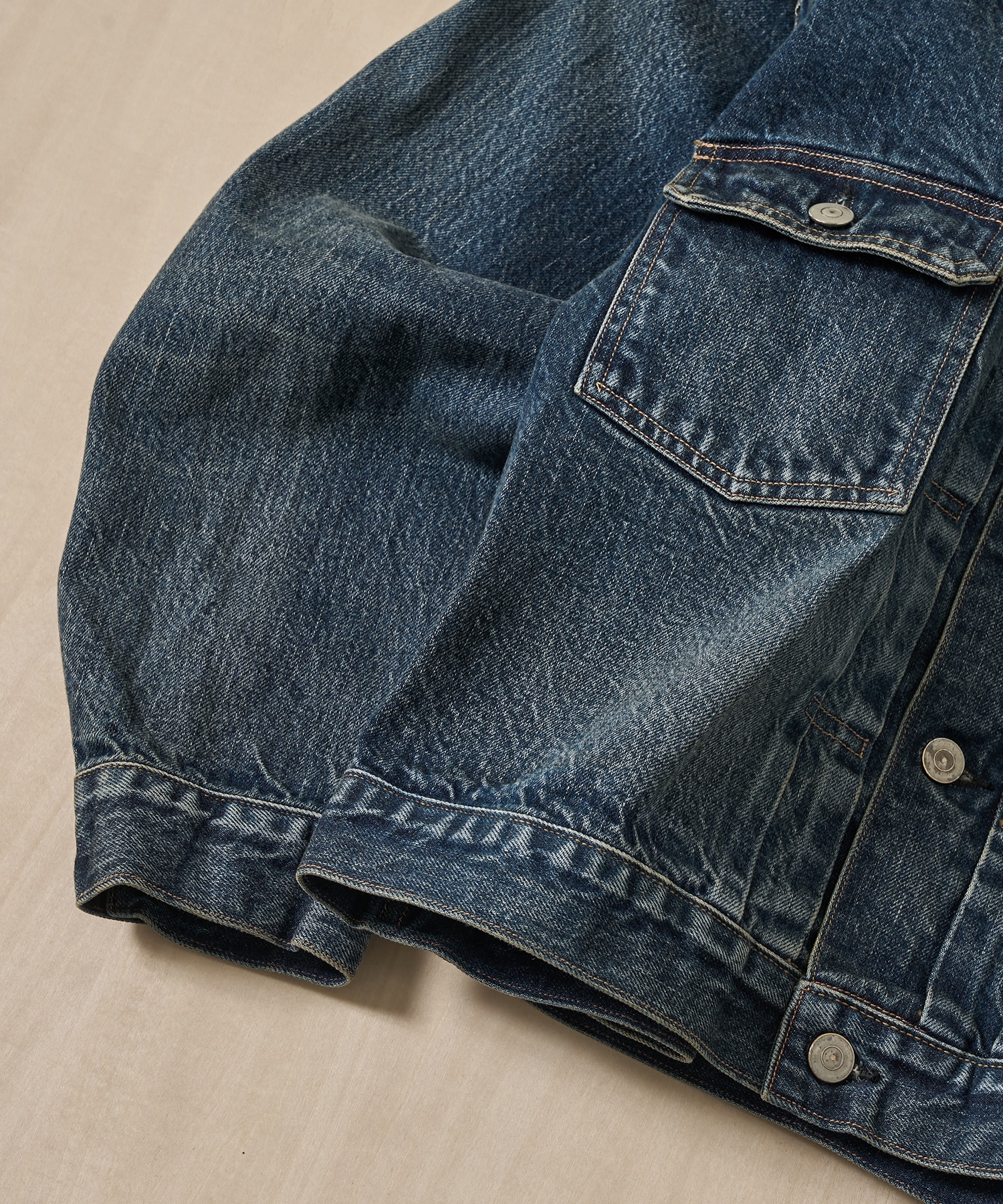 13.5oz 2nd Type Denim Jacket blurhmsROOTSTOCK