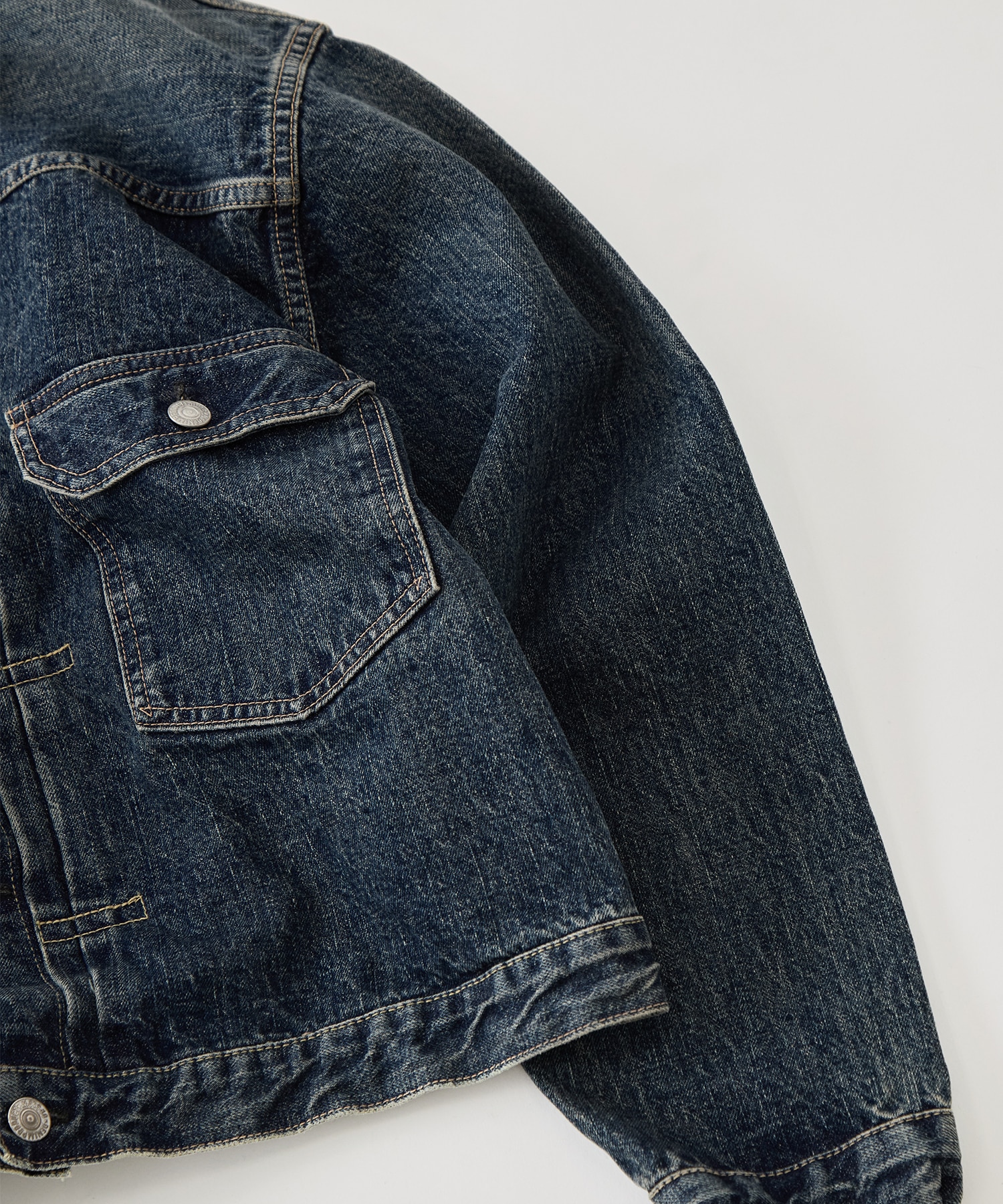 TYPE1 40S PLEATED FRONT BLOUSE orslow